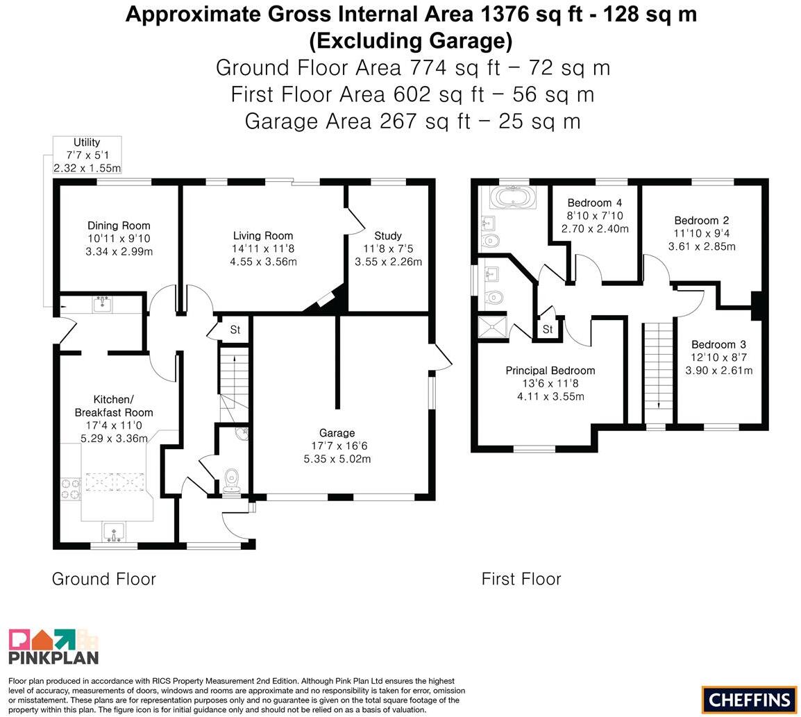 Coltsfoot Close, Cambridge floorplan