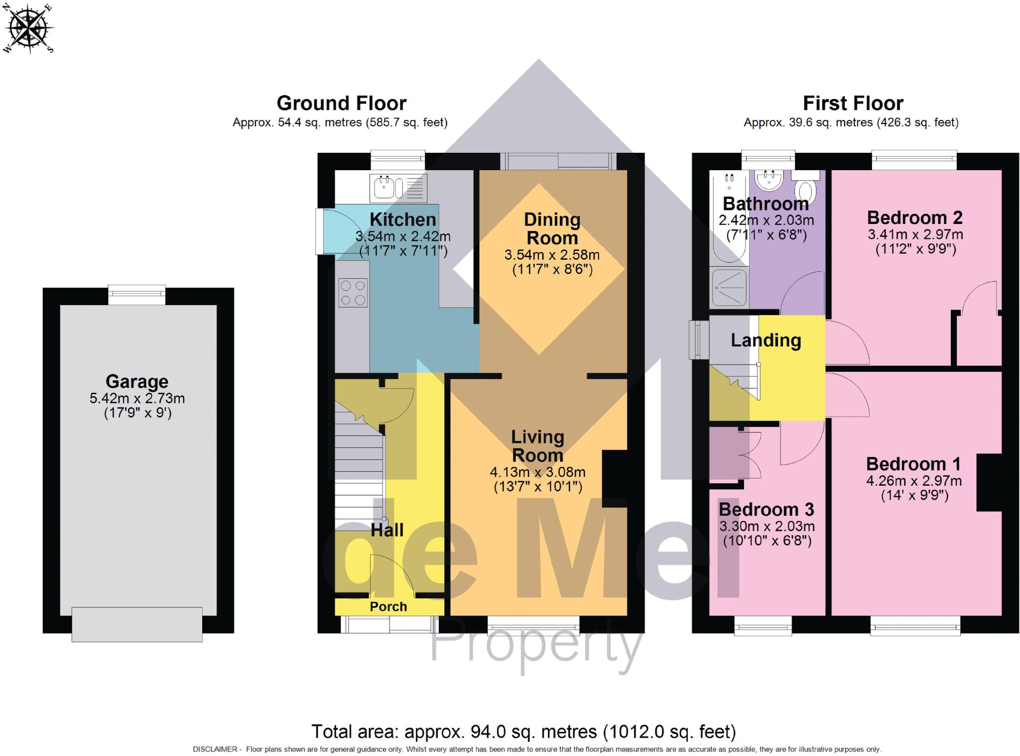 Caernarvon Road, Up Hatherley, Cheltenham, Gloucestershire, GL51 floorplan
