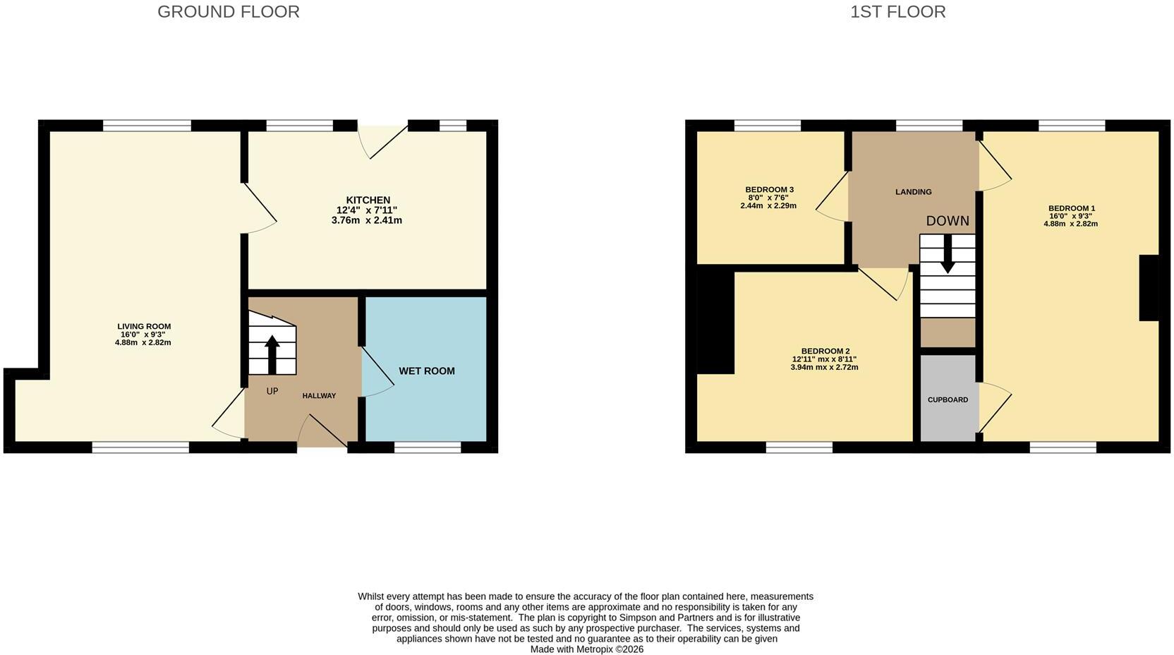 NN16 - Lyveden Place, Kettering floorplan