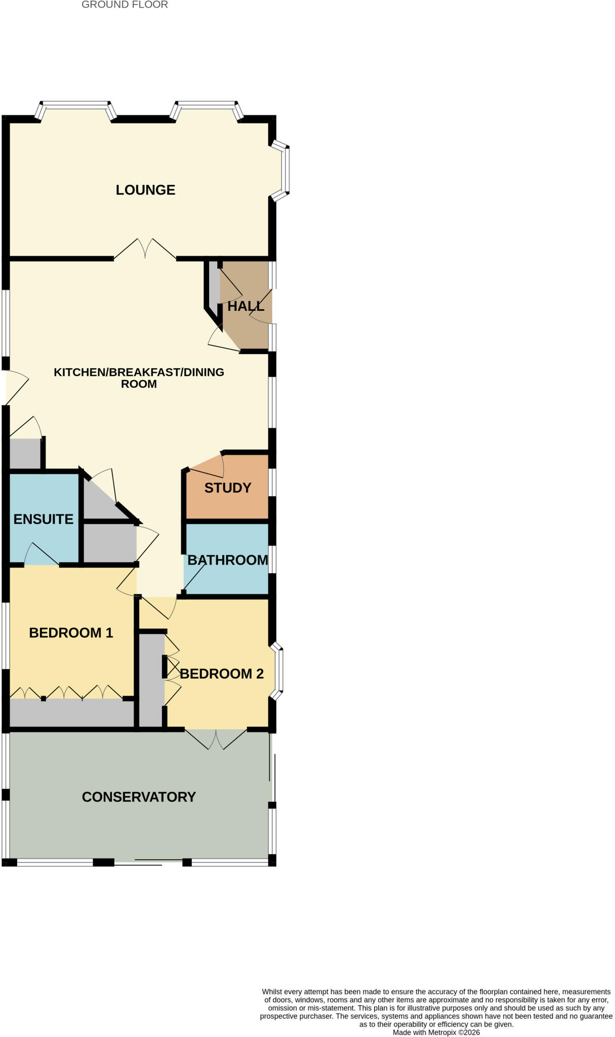 Diamond Meadow, Brean, Somerset, TA8 floorplan