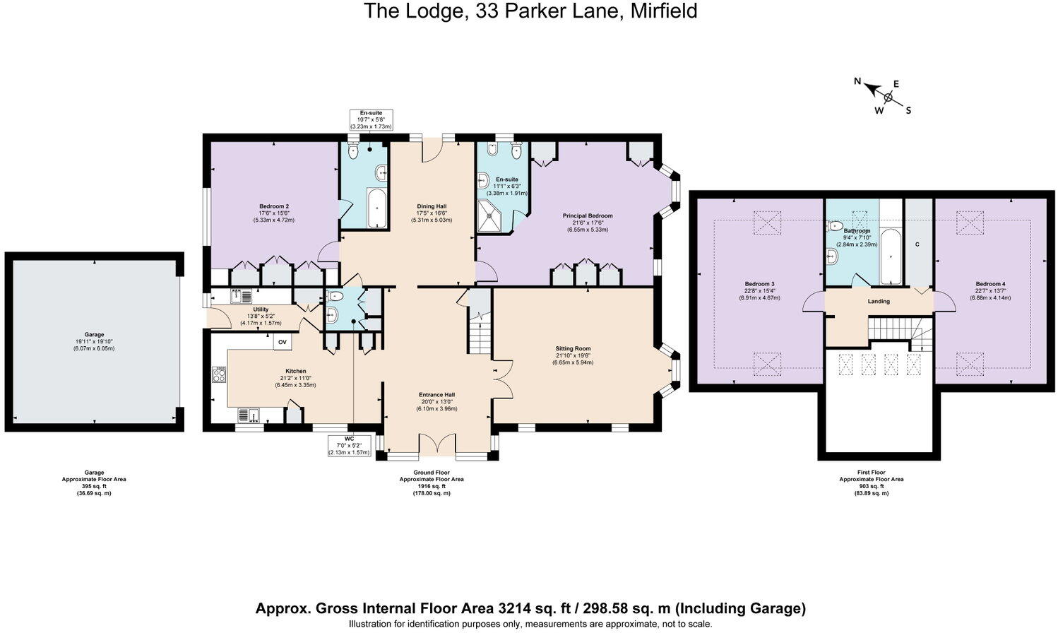 The Lodge, Parker Lane, Mirfield, WF14 floorplan