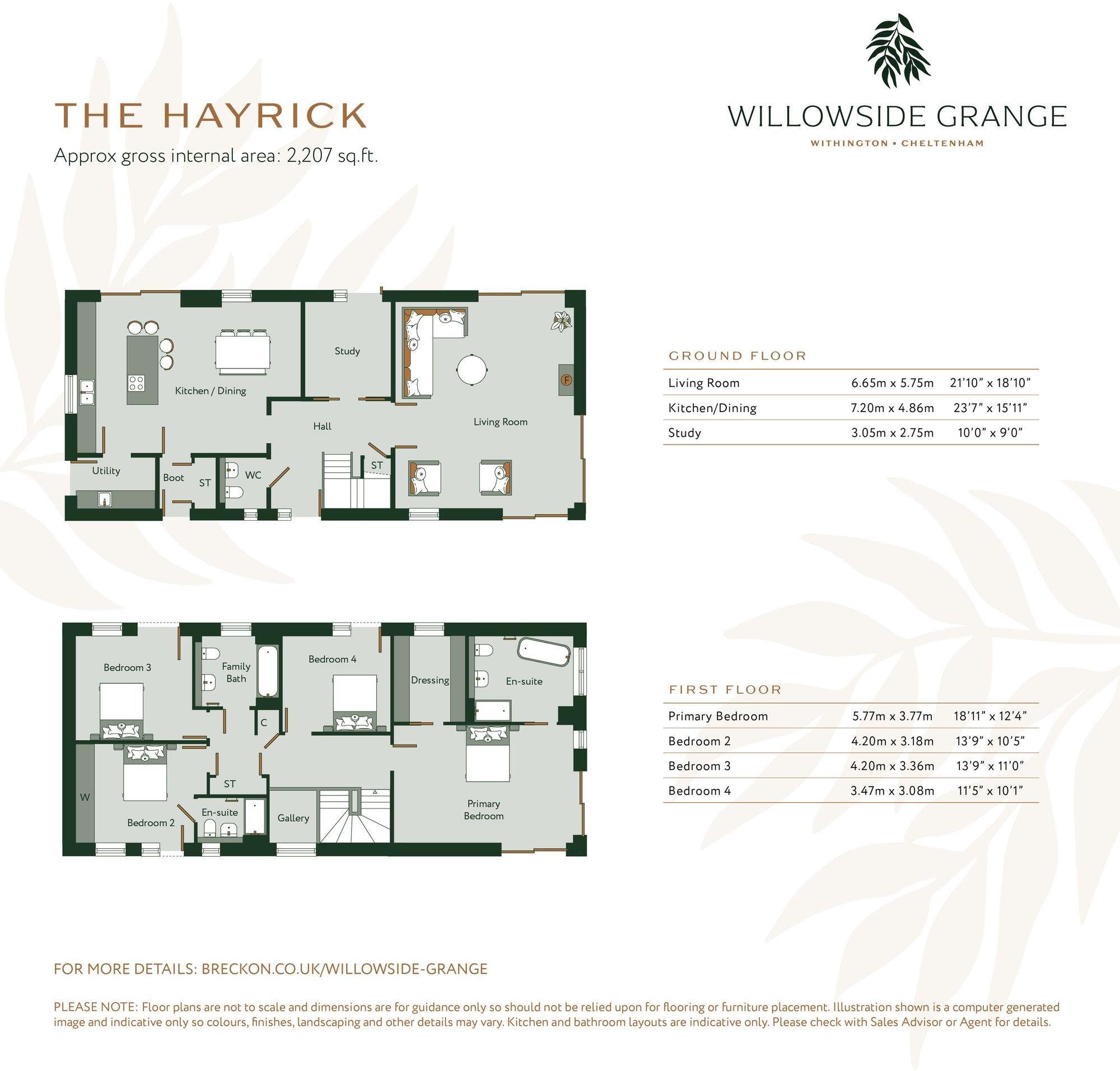 The Hayrick, Withington, GL54 floorplan