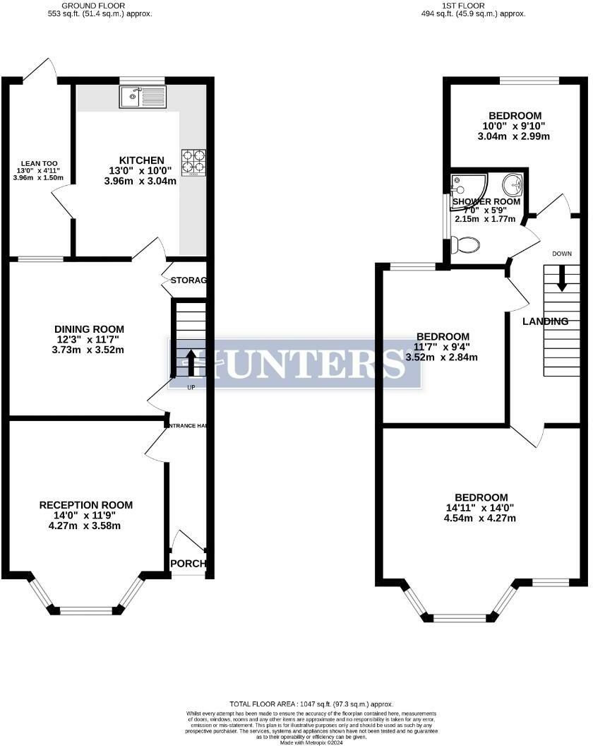 Townsend Road, Southall, UB1 1EX floorplan