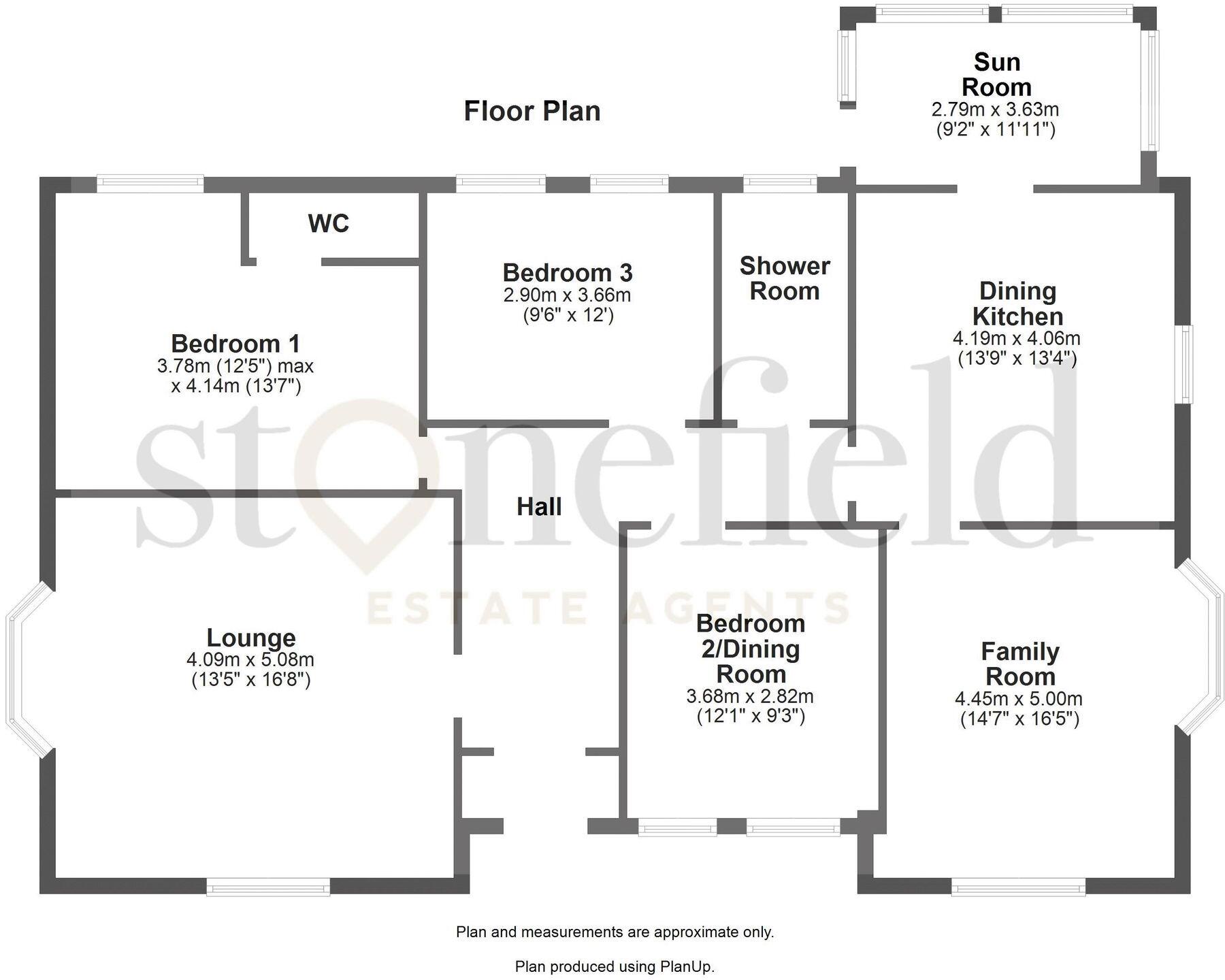 25, Barony Road, Auchinleck, KA18 floorplan