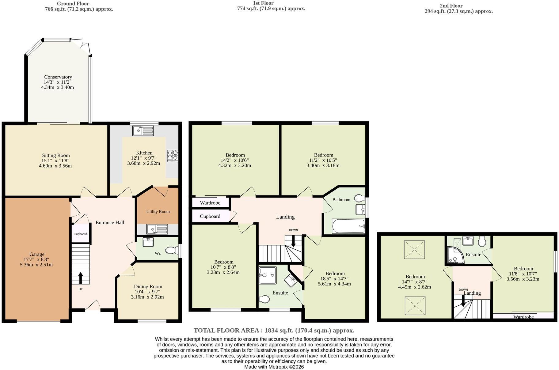 Wren Close, Stowmarket floorplan