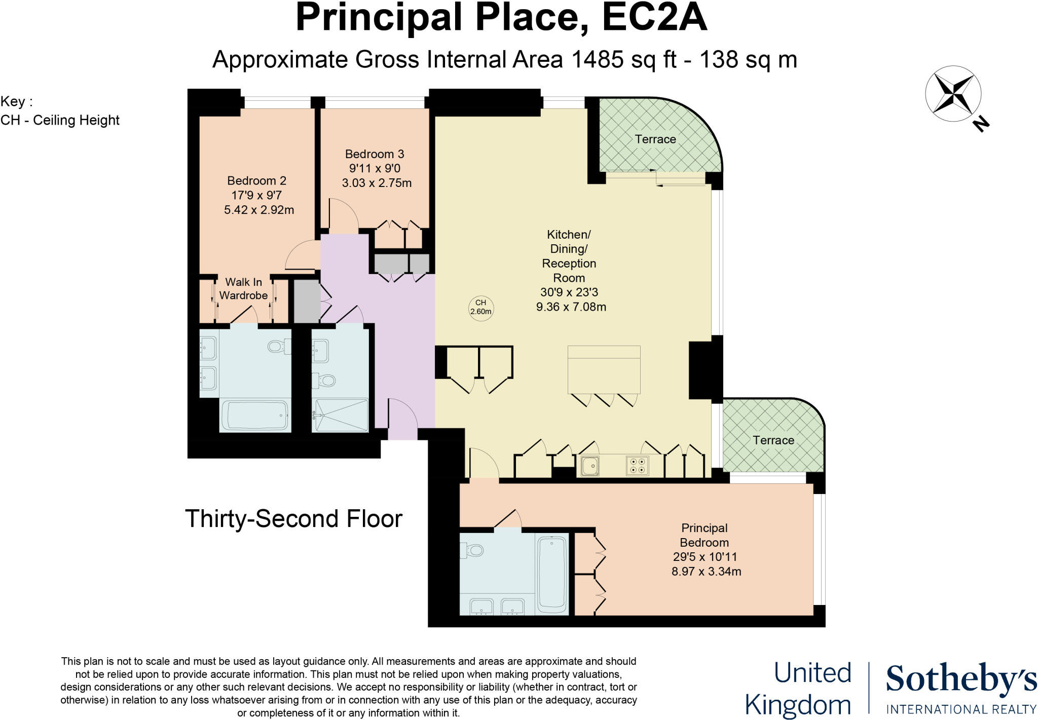 Principal Tower, Shoreditch High Street, Shoreditch, London, EC2A, United Kingdom floorplan