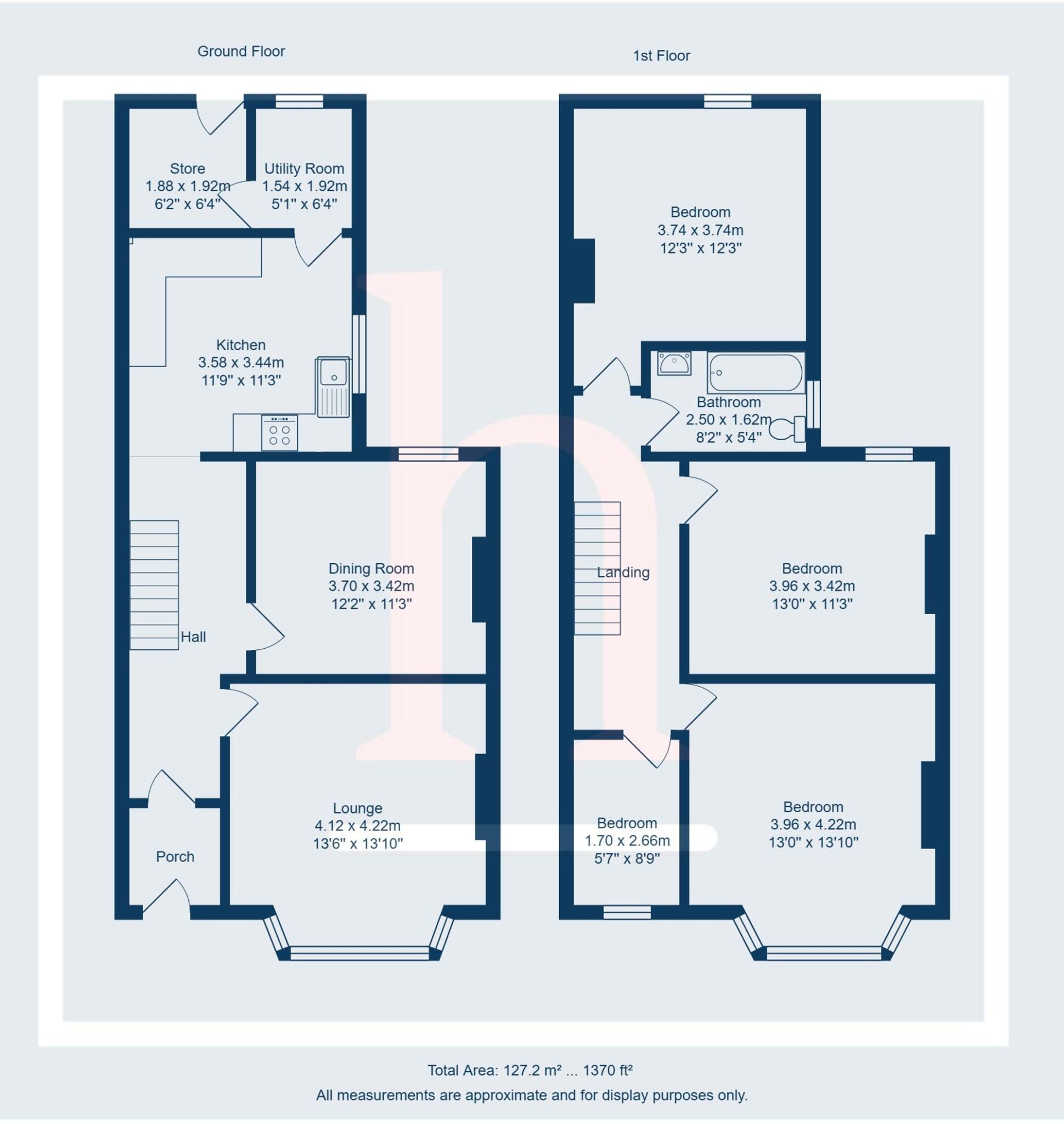 Laburnum Road, Prenton, CH43 floorplan