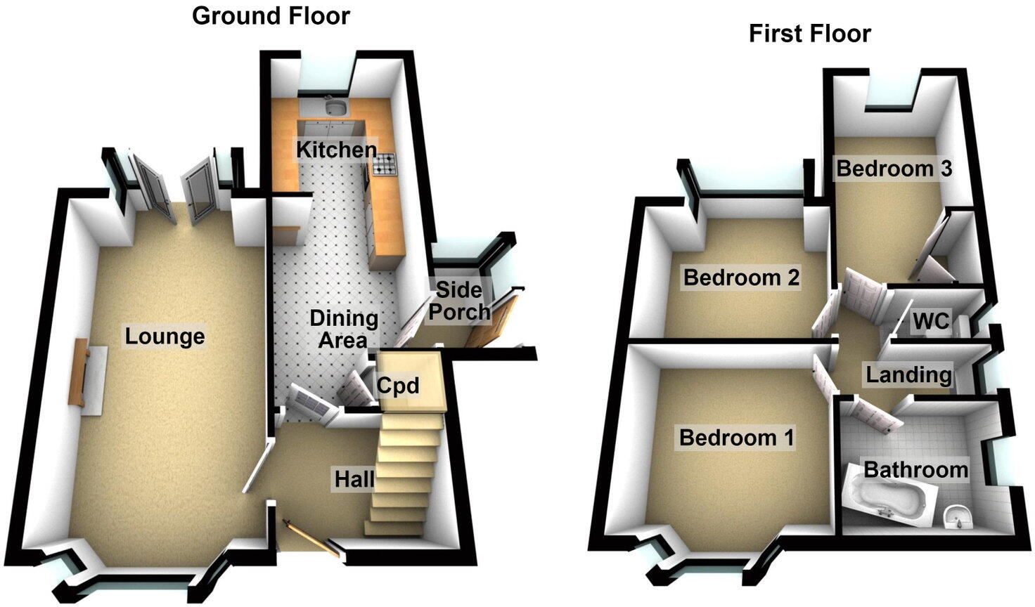 11 Mardale Avenue, Royton OL2 6UT floorplan