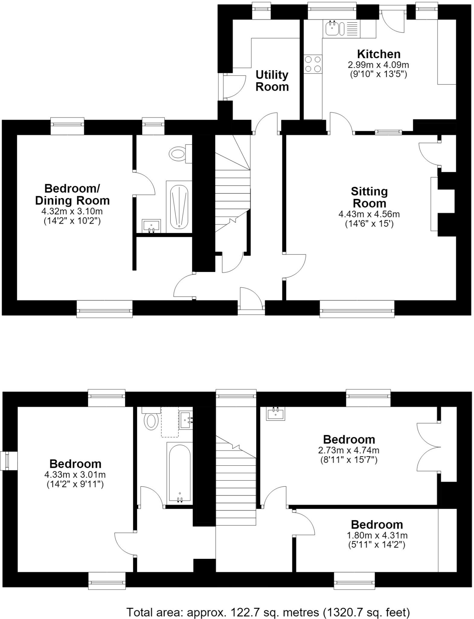 Ellingham, Northumberland, NE67 floorplan