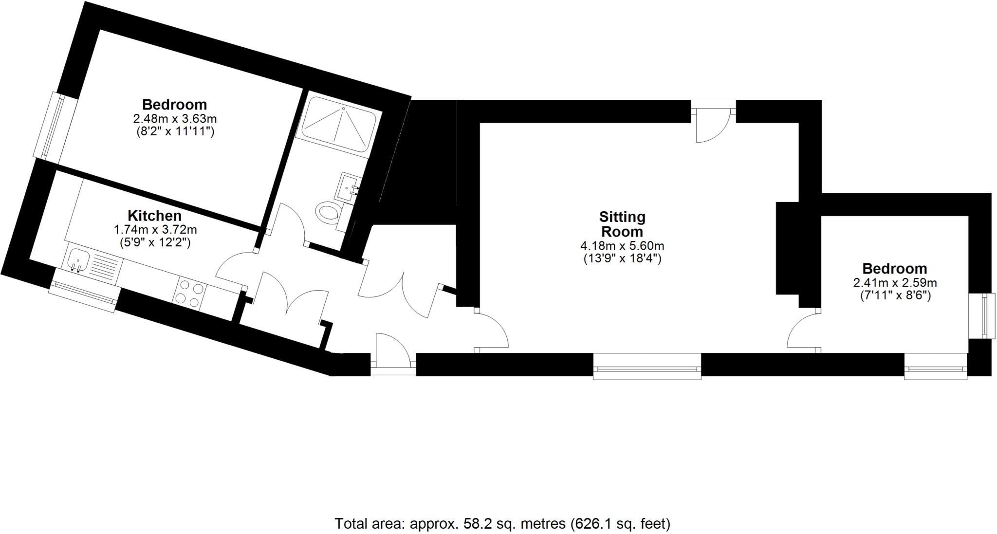 St. Lawrence Court, Warkworth, Morpeth, Northumberland, NE65 floorplan