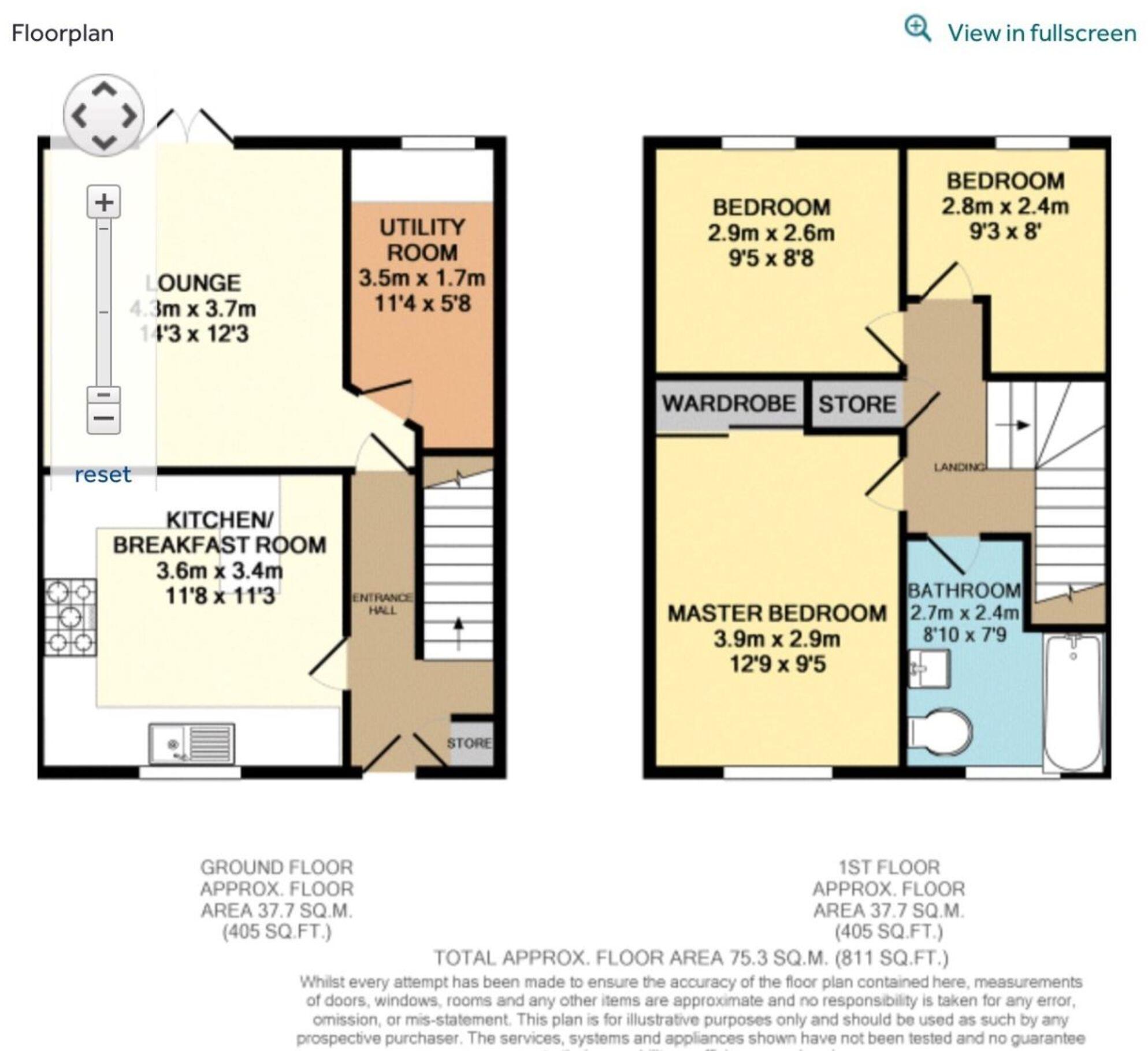 Ash Square, Washington, Columbia, NE38 floorplan