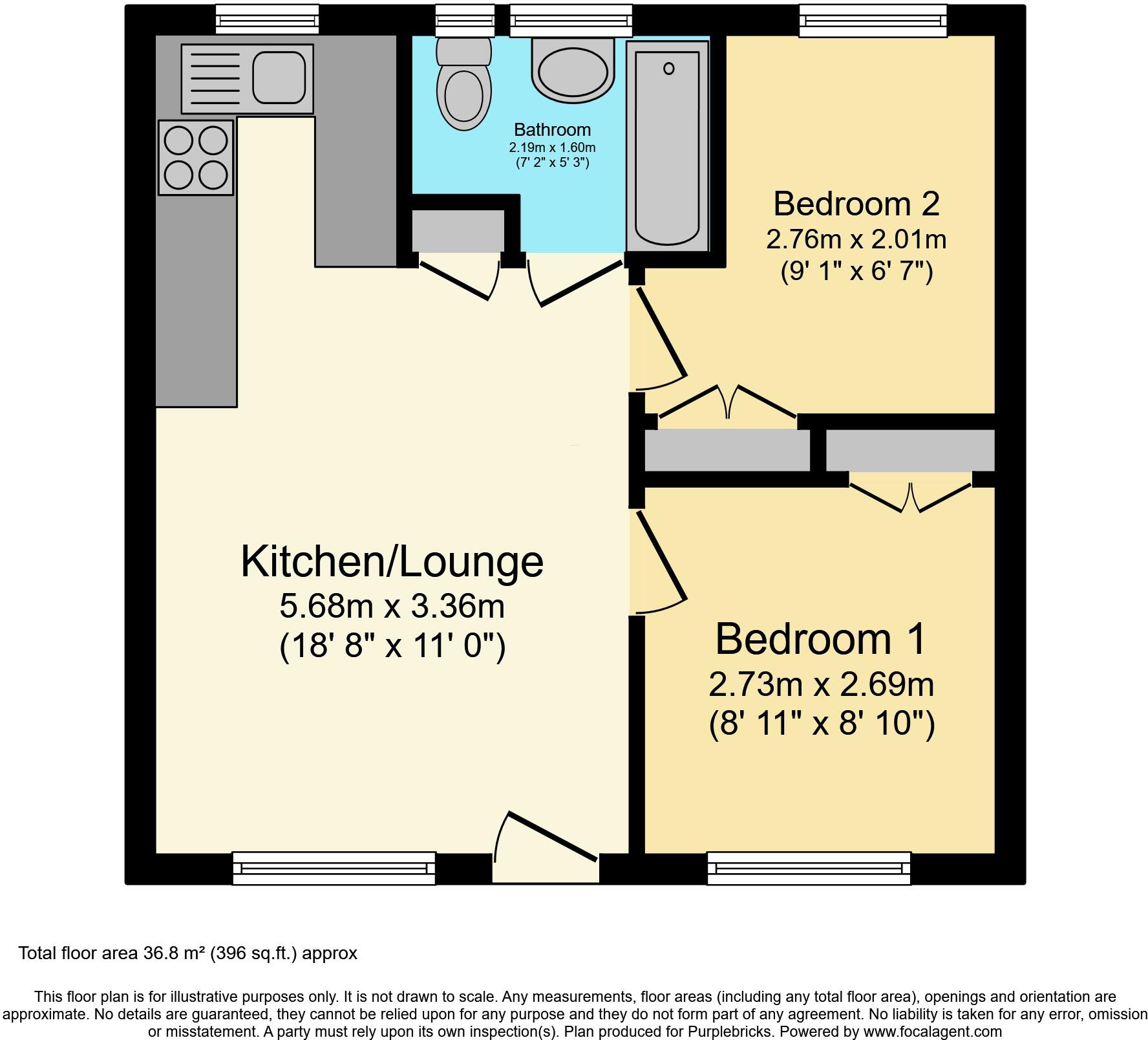Lanteglos, Camelford, PL32 floorplan