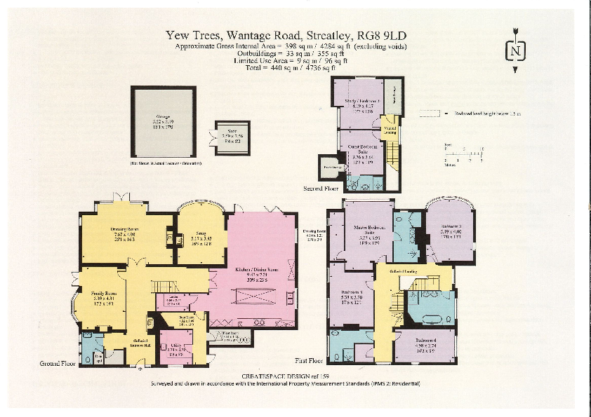 Yew Trees, Streatley on Thames floorplan