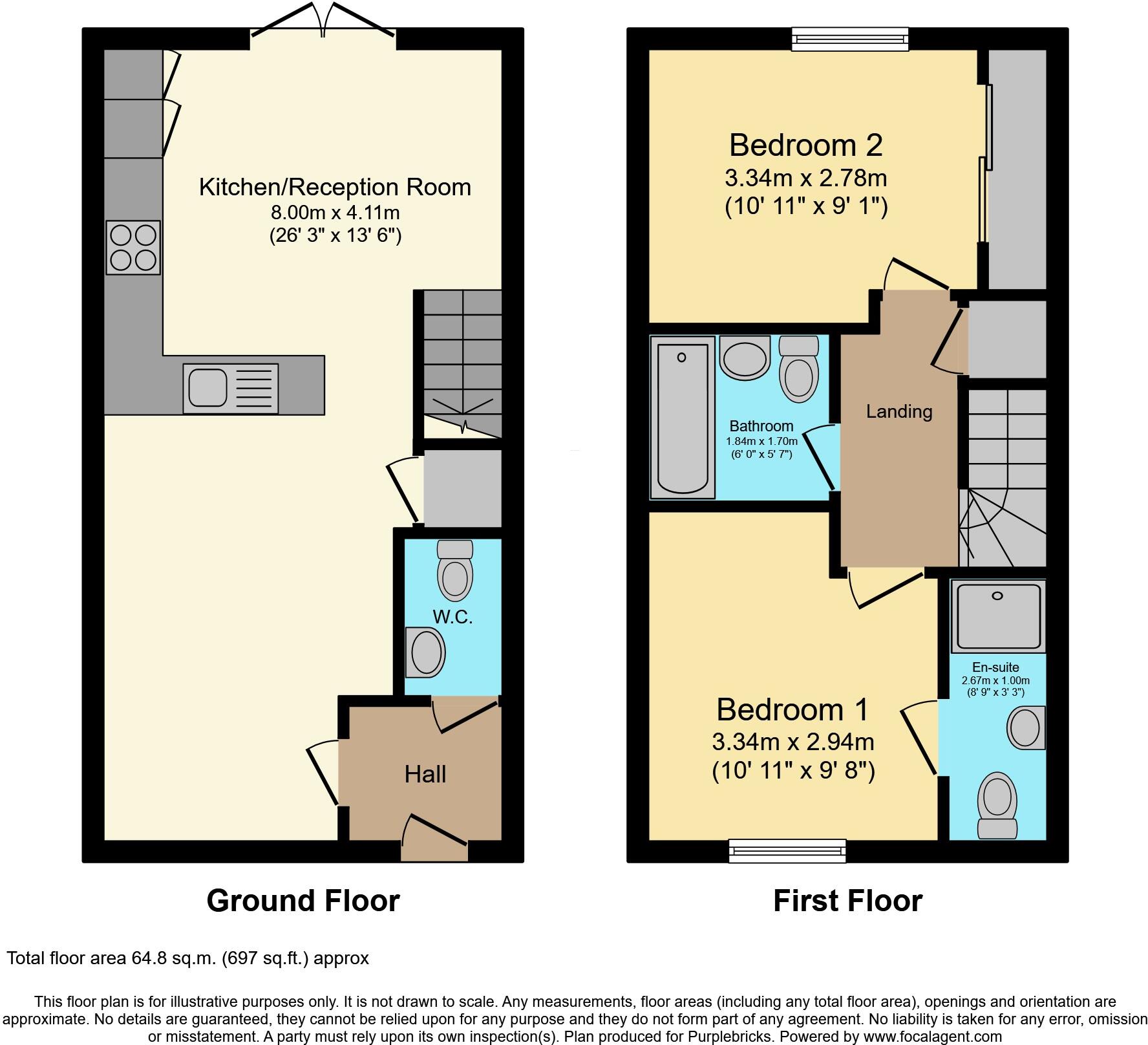 Lavender Close, Warwick, CV34 floorplan