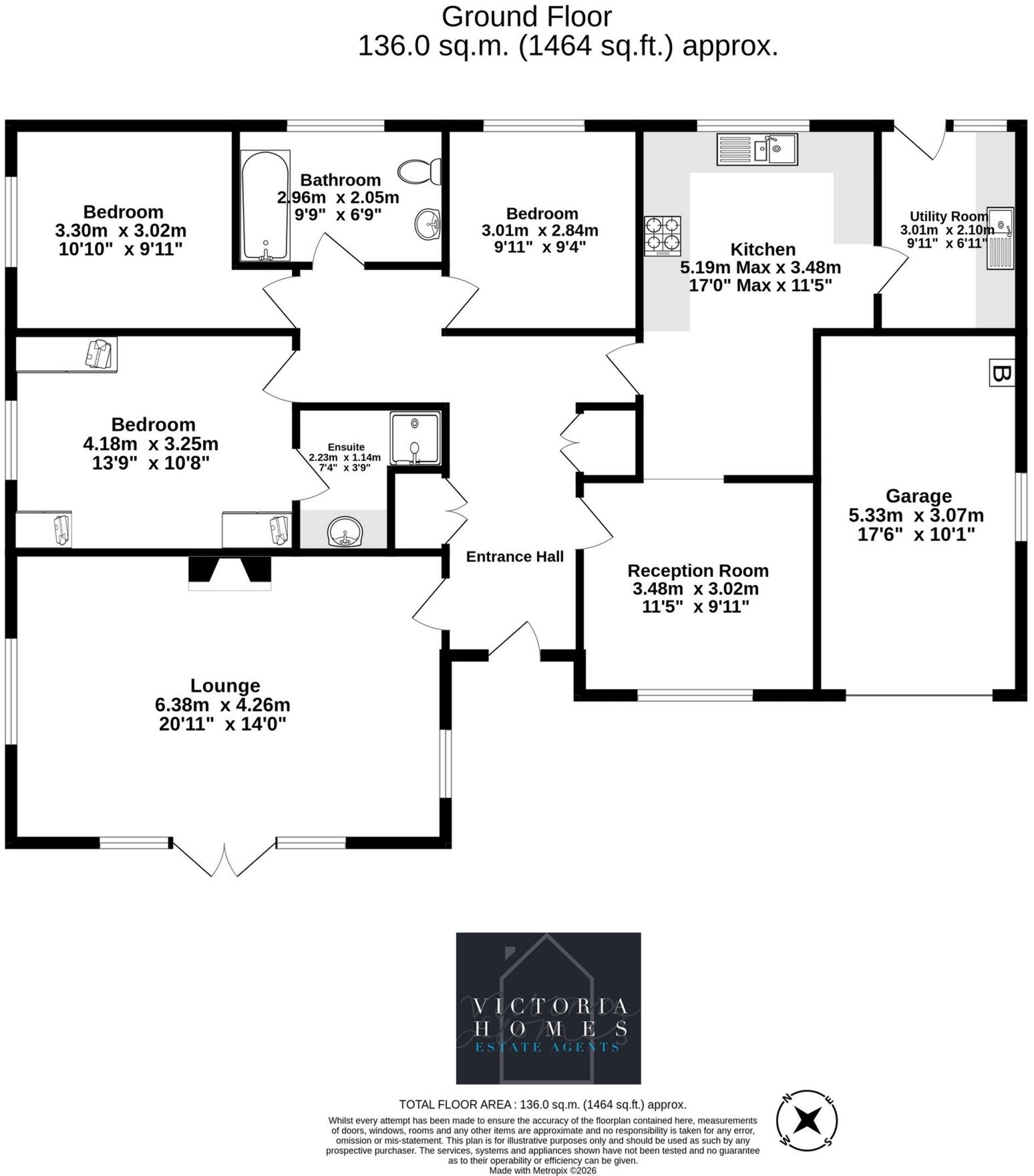 Llangynidr Road, Beaufort, NP23 floorplan