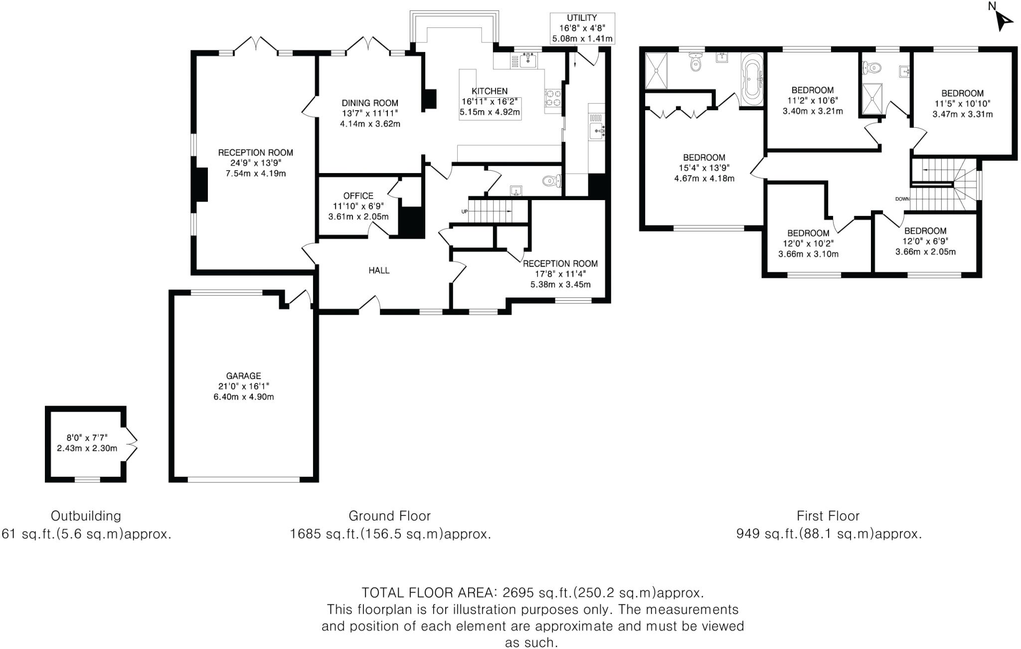 Eastmoor Park, Harpenden, Hertfordshire, AL5 floorplan