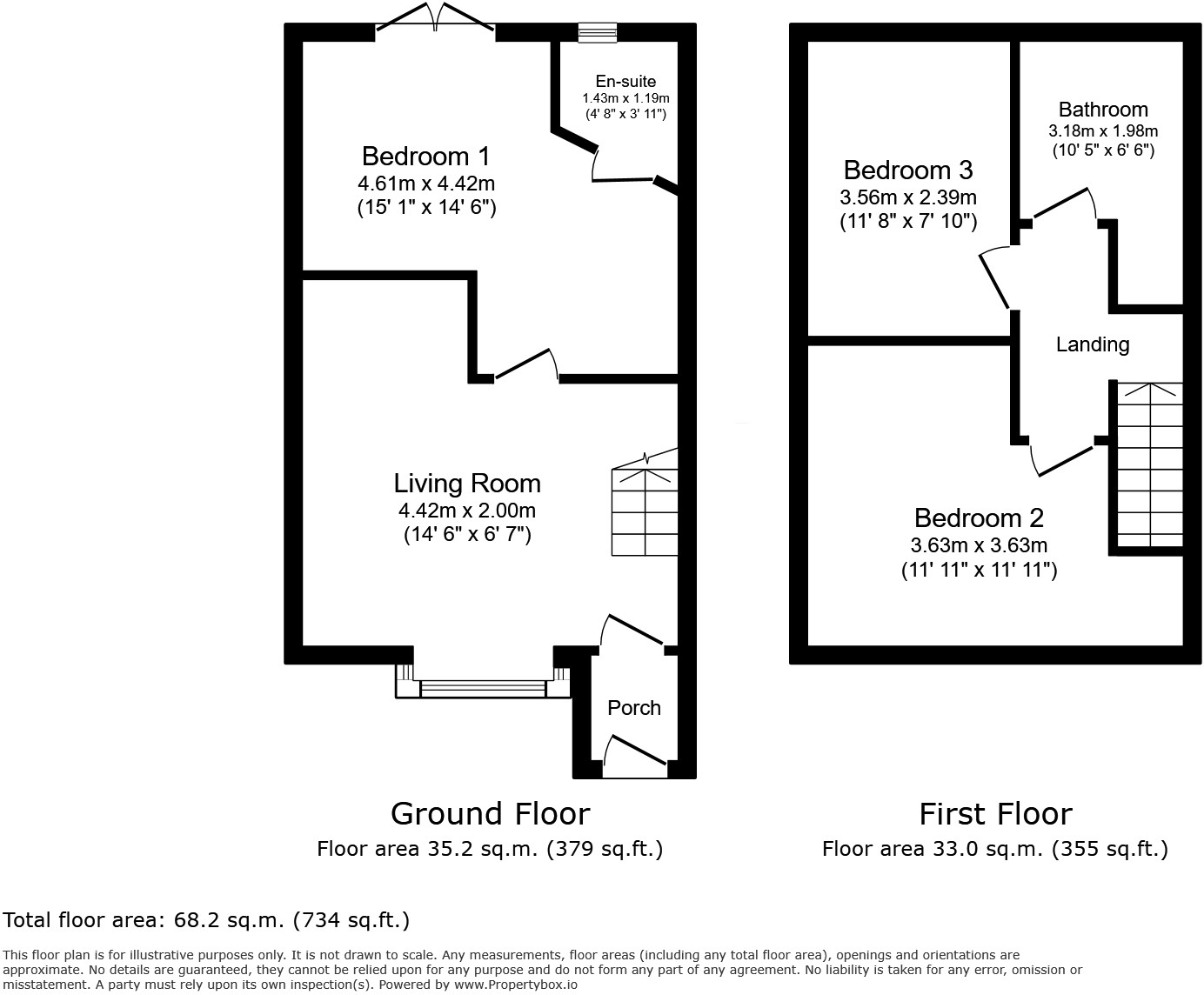 Norfolk Gardens, Heywood floorplan