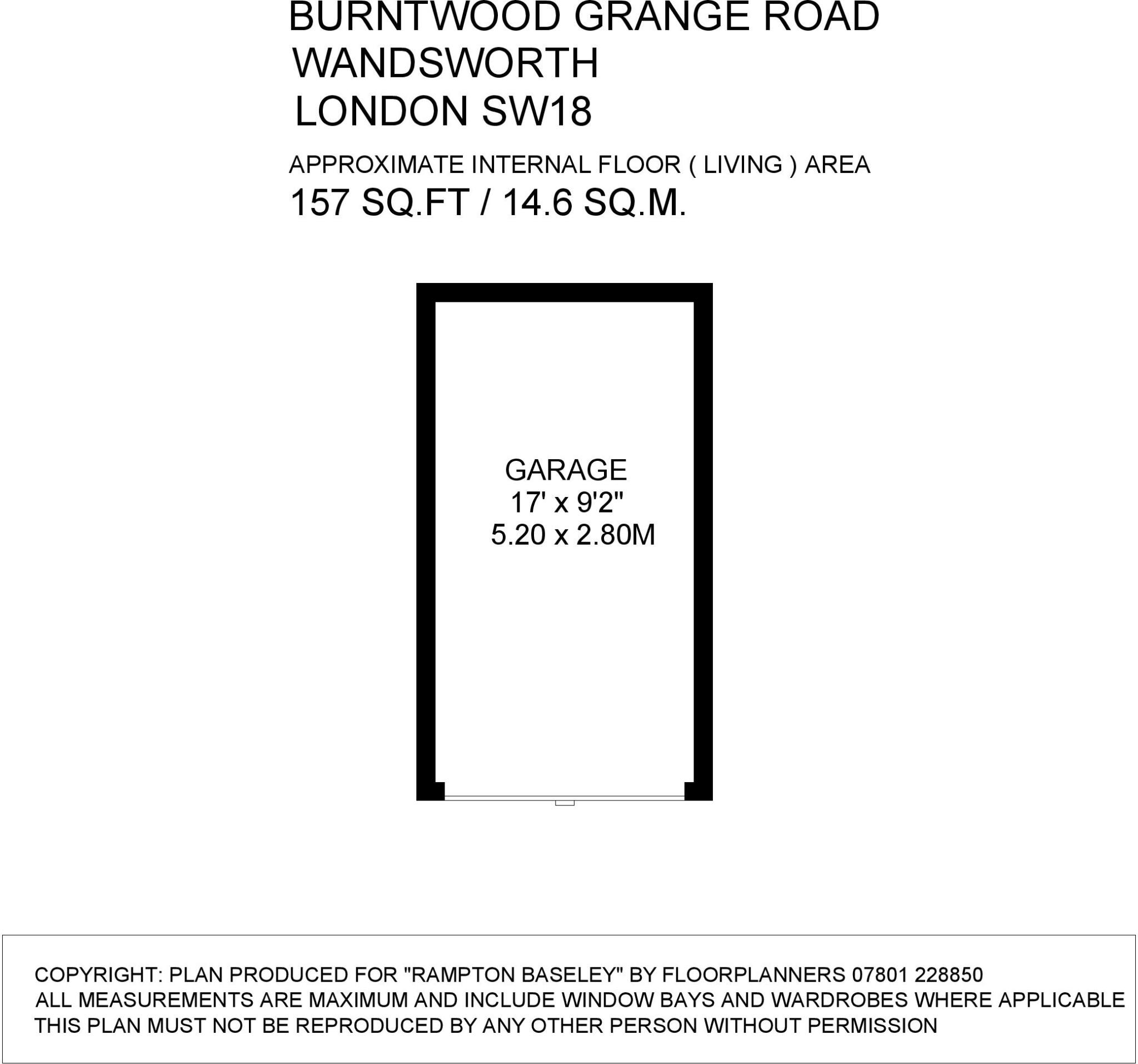 Burntwood Grange Road, SW18 floorplan