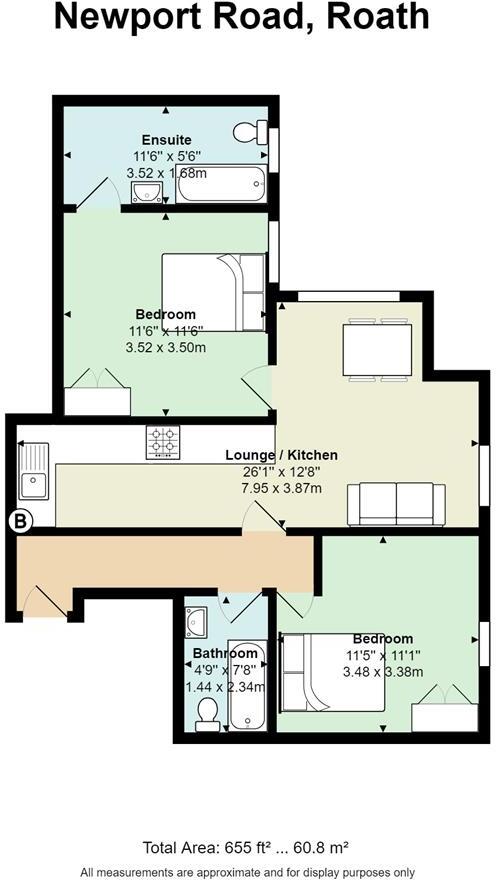 Newport Road, Roath floorplan