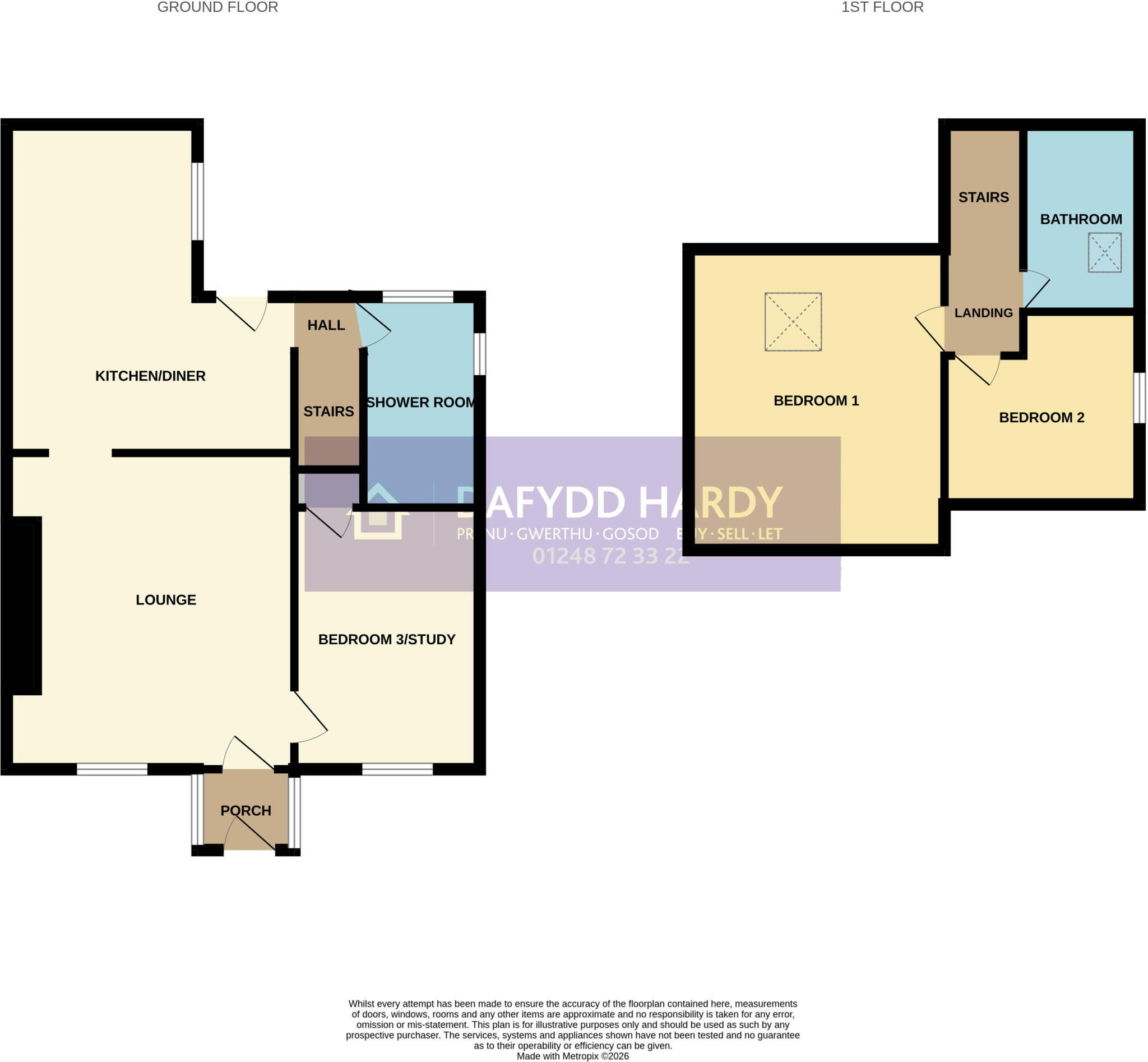 Tan Y Bwlch, Mynydd Llandygai, Gwynedd, LL57 floorplan