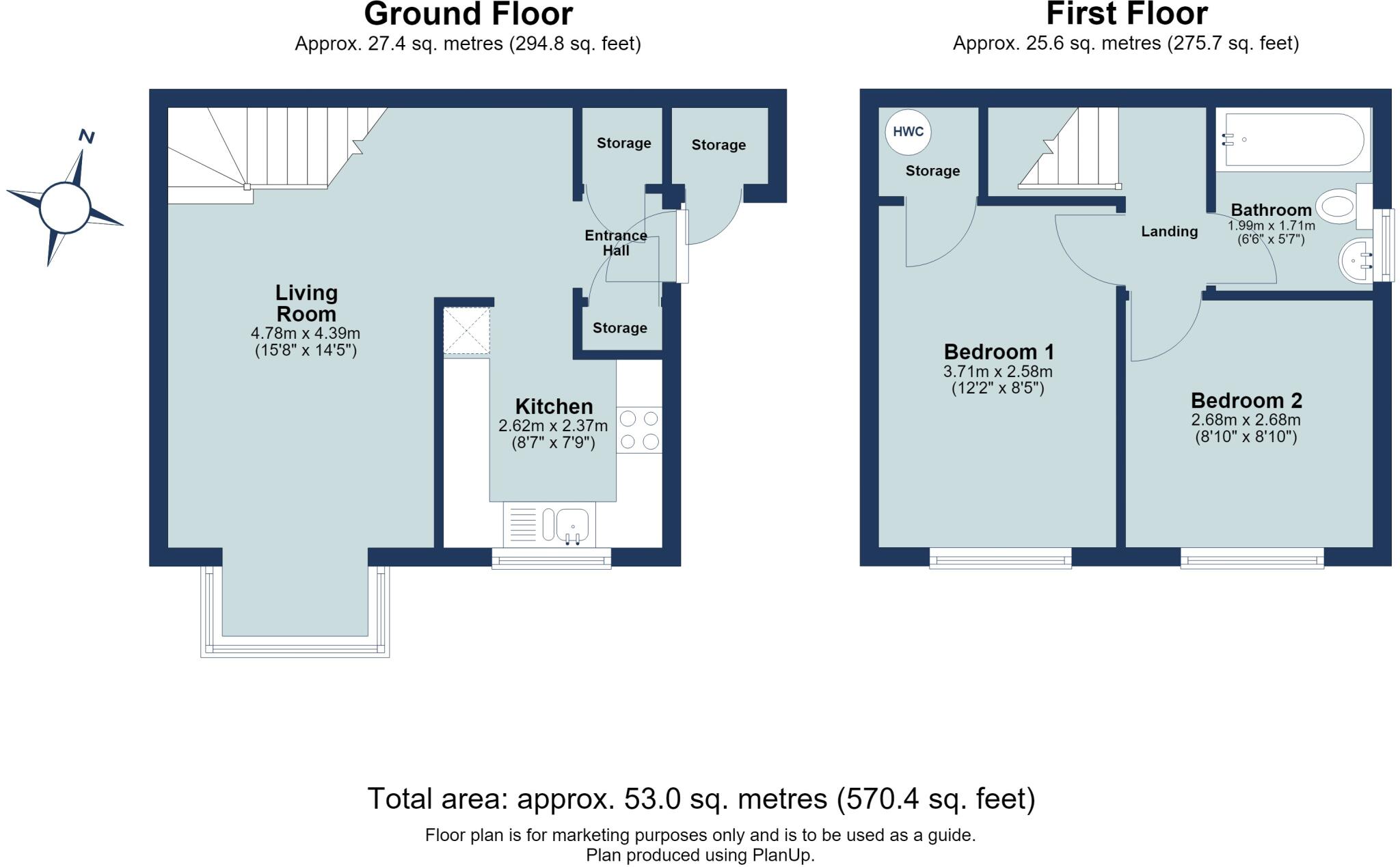 Ashdales, St. Albans, Hertfordshire, AL1 floorplan