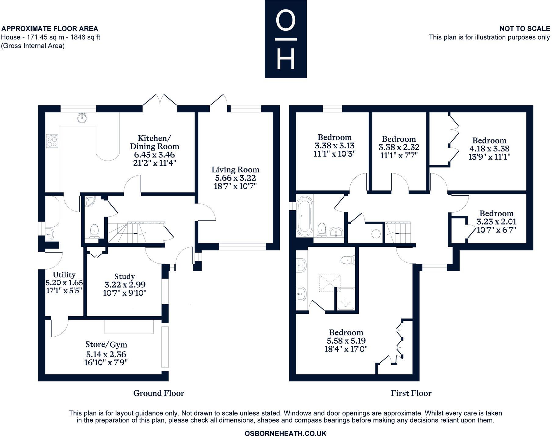 Cavendish Meads, Sunningdale floorplan