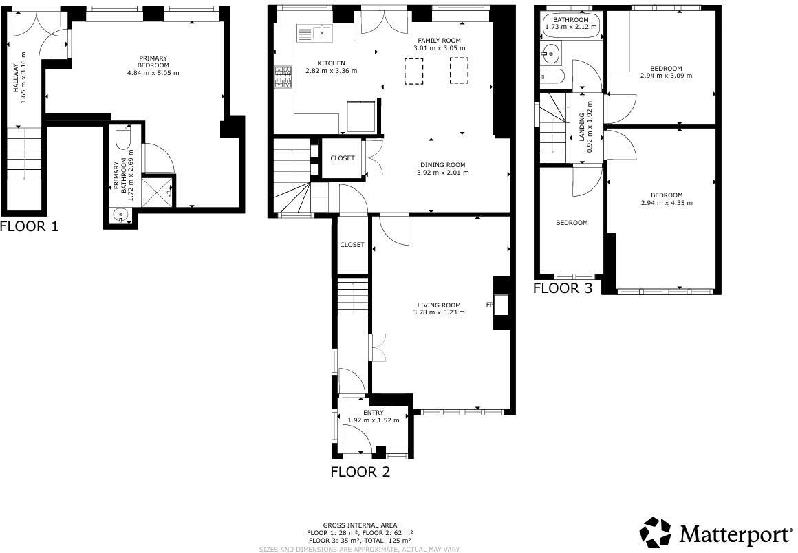 Woodhill Grove, Leeds floorplan