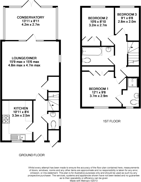 Townside Place, Camberley, Surrey, GU15 floorplan