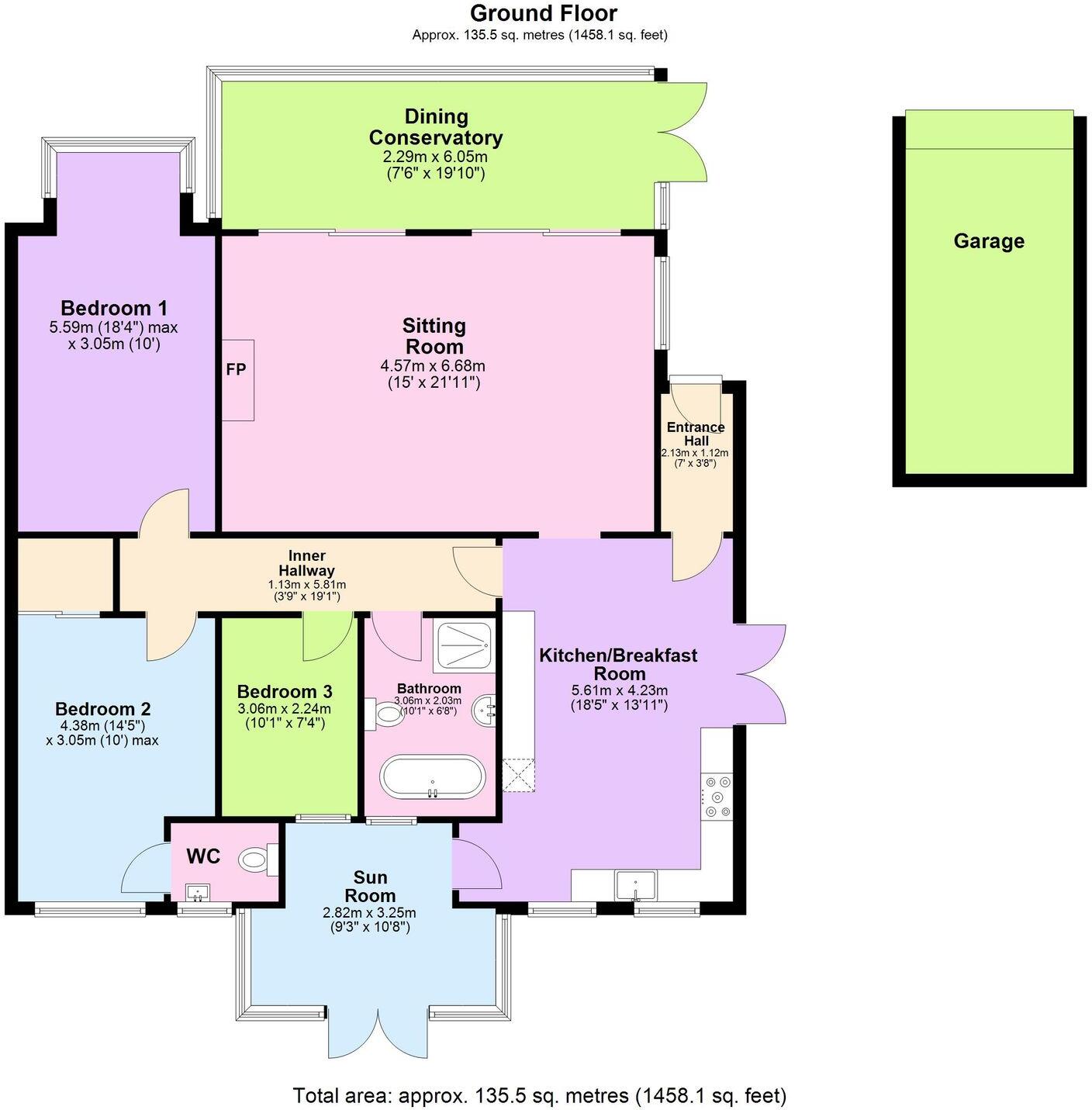 Lincombe Drive, Torquay, TQ1 floorplan