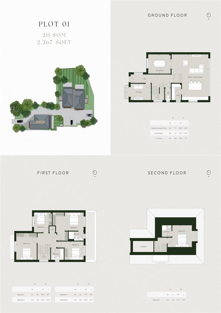 Bilbrooke Gardens, Whetstone floorplan