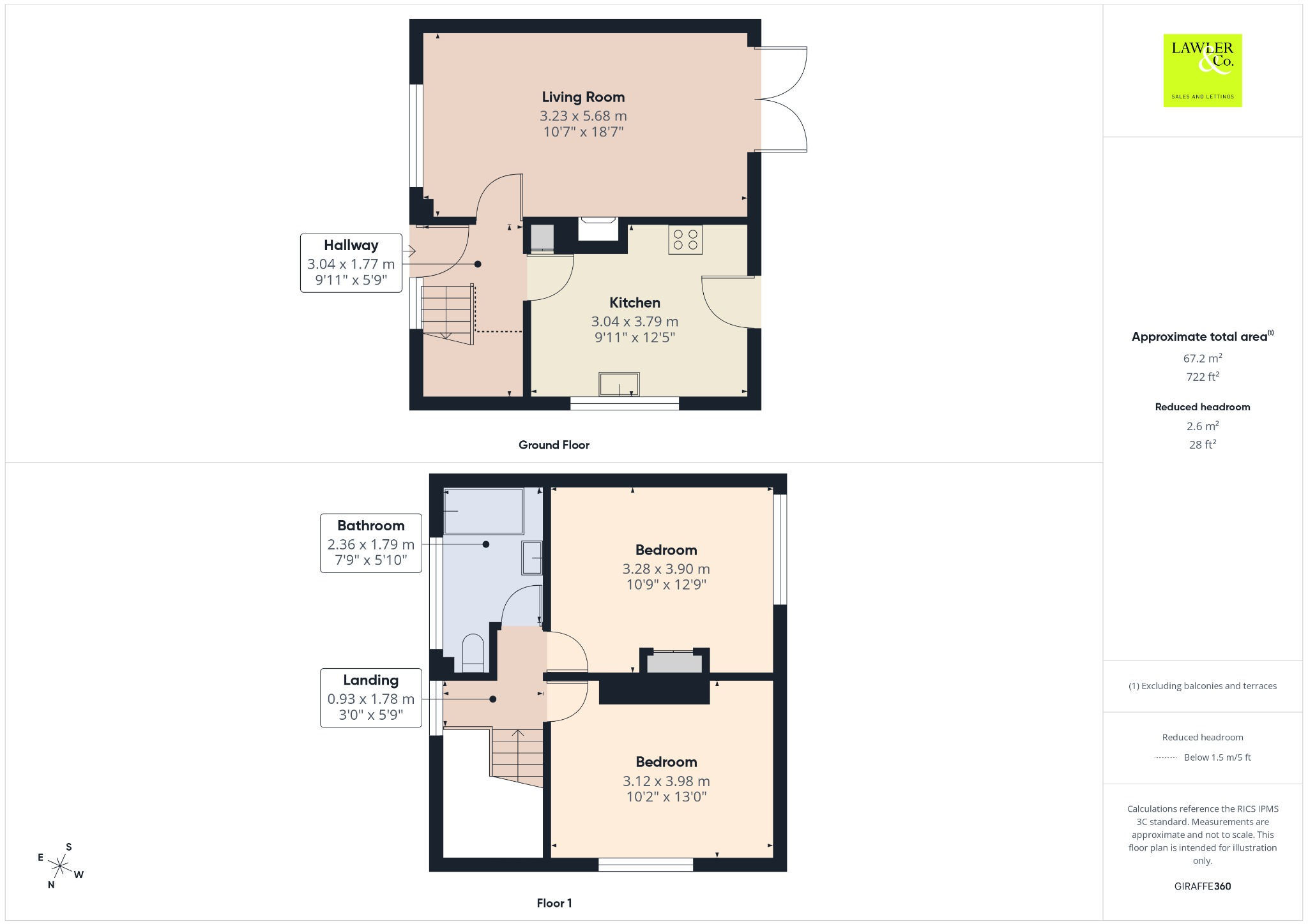 Heathcote Gardens, Romiley, Stockport, SK6 4HG floorplan