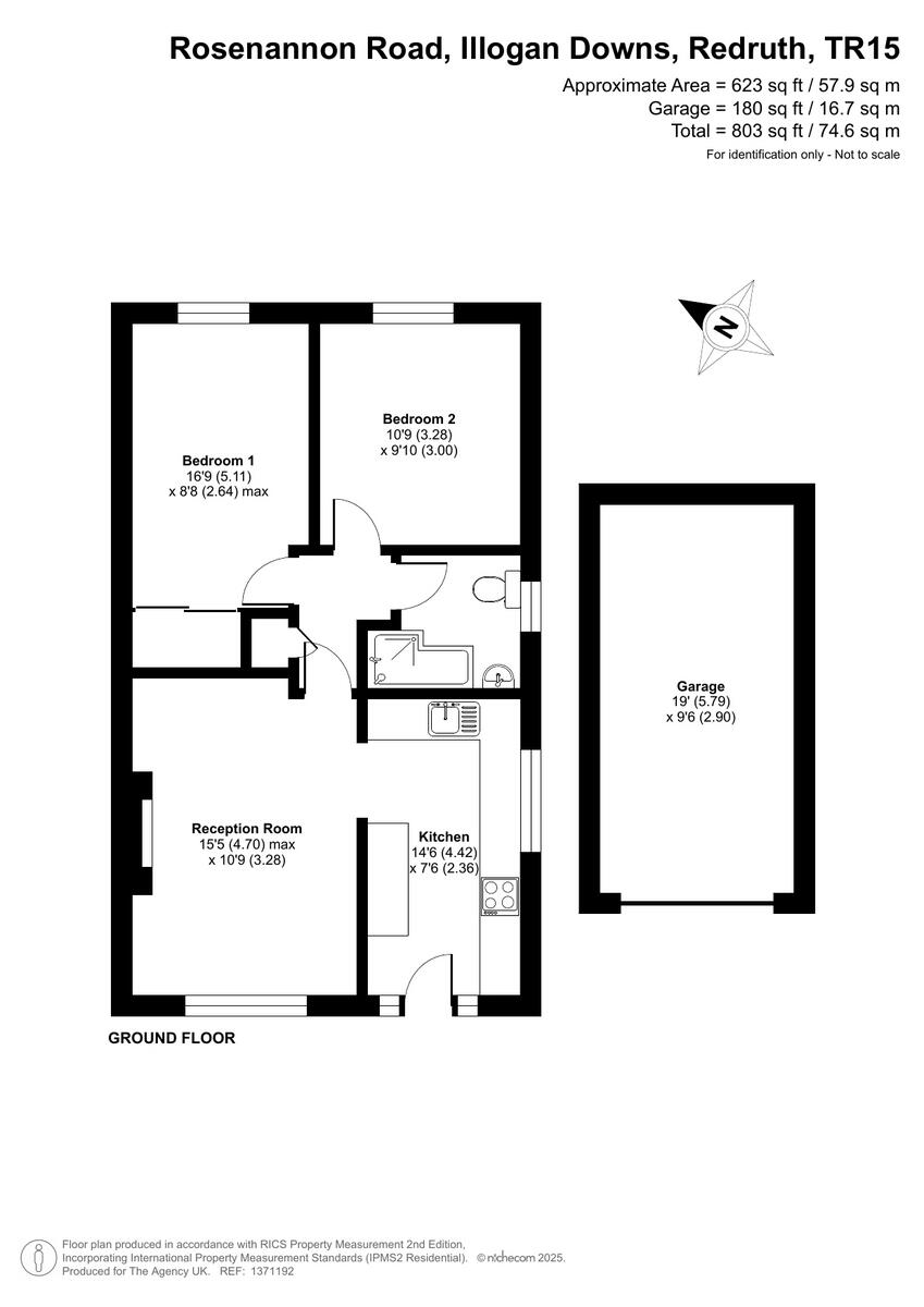 Rosenannon, Redruth, TR15 floorplan