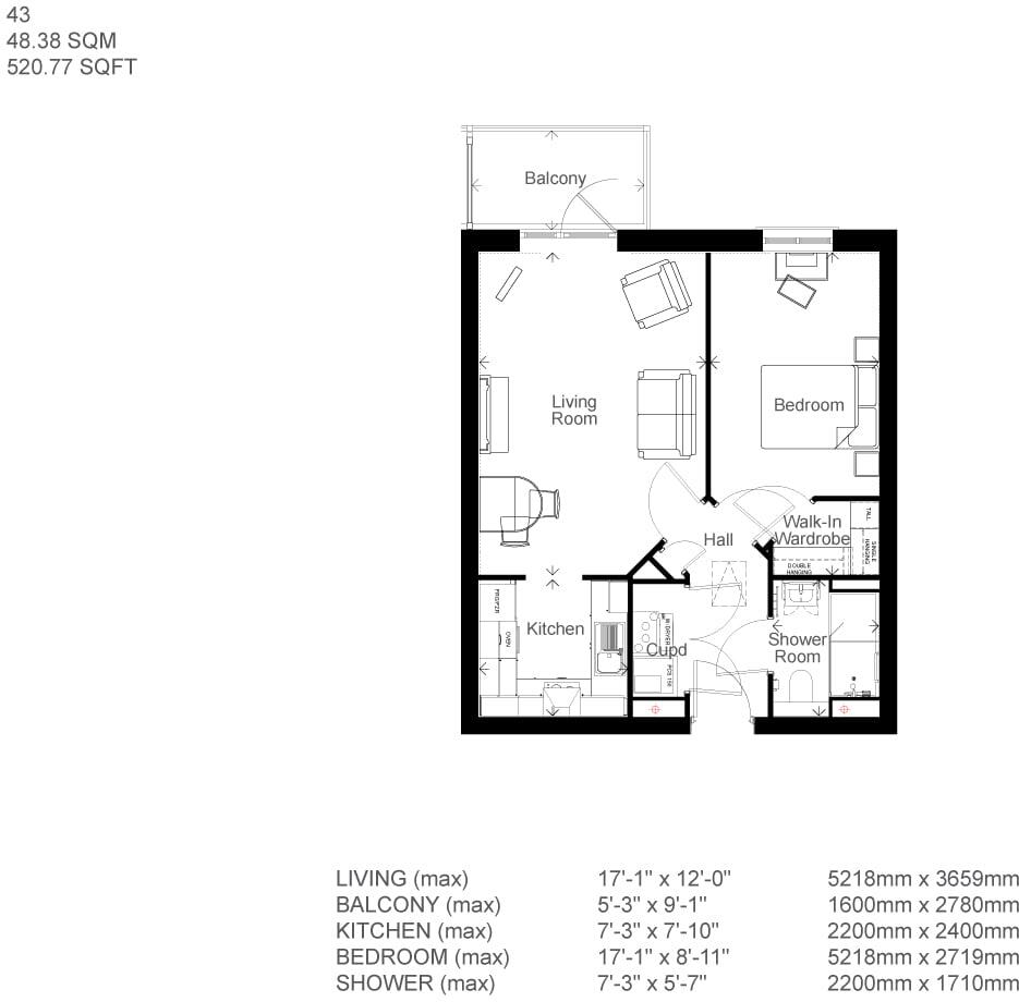 32 London Rd, Dorchester, Dorset, DT1 1WY floorplan
