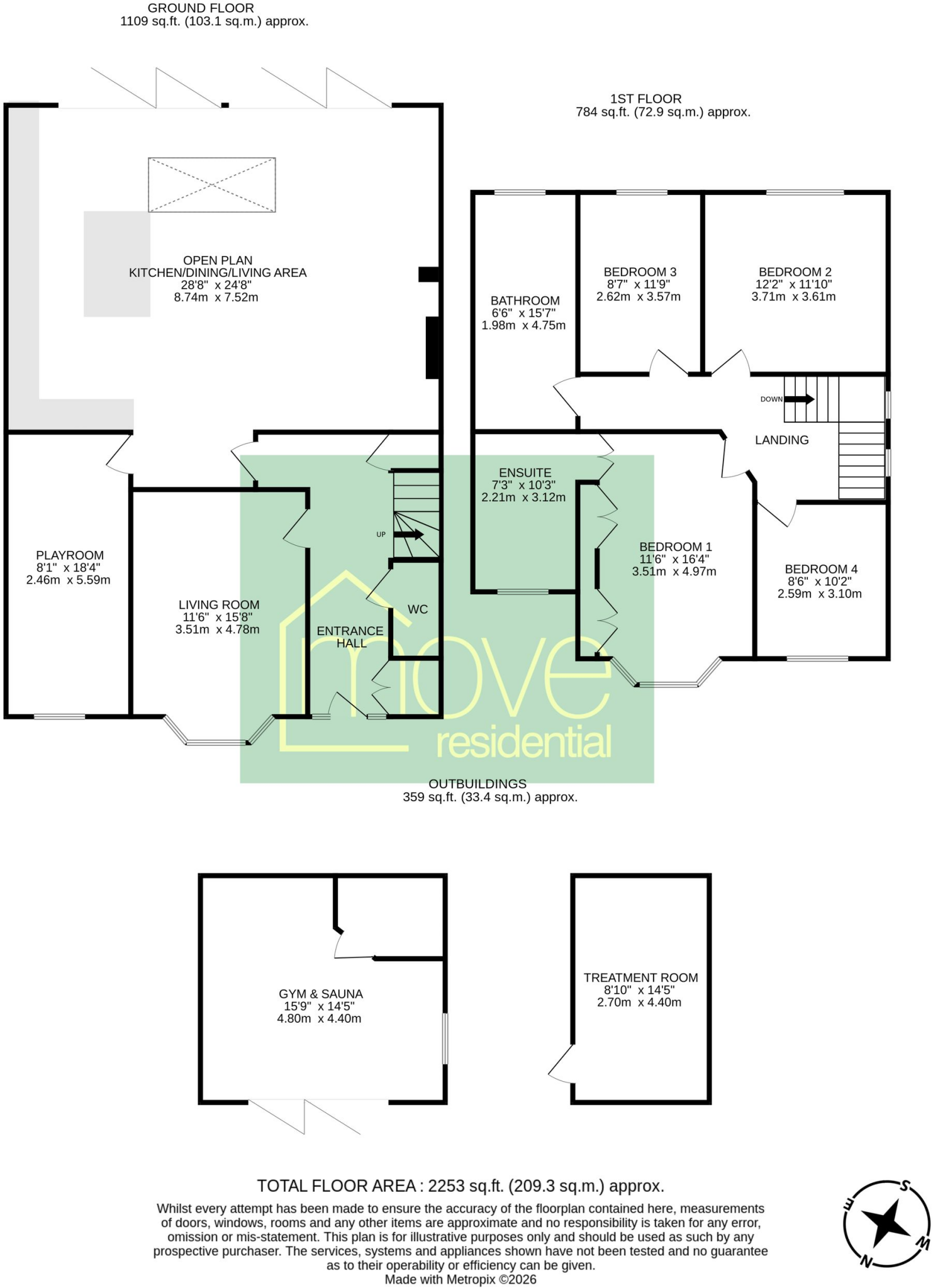 Buttermere Avenue, Prenton, CH43 floorplan