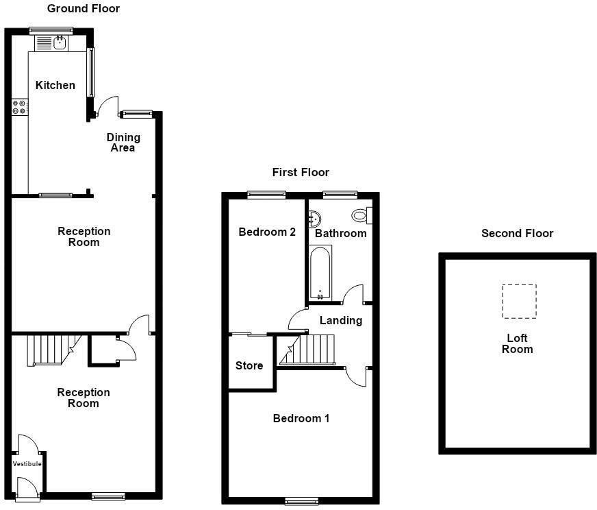 Lion Street, Church, Accrington floorplan
