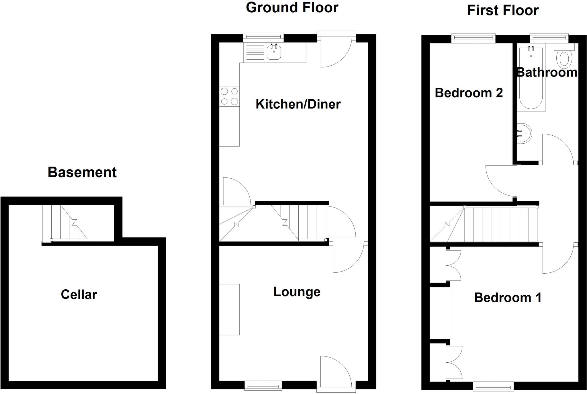 South Street, Melbourne, Melbourne, DE73 floorplan