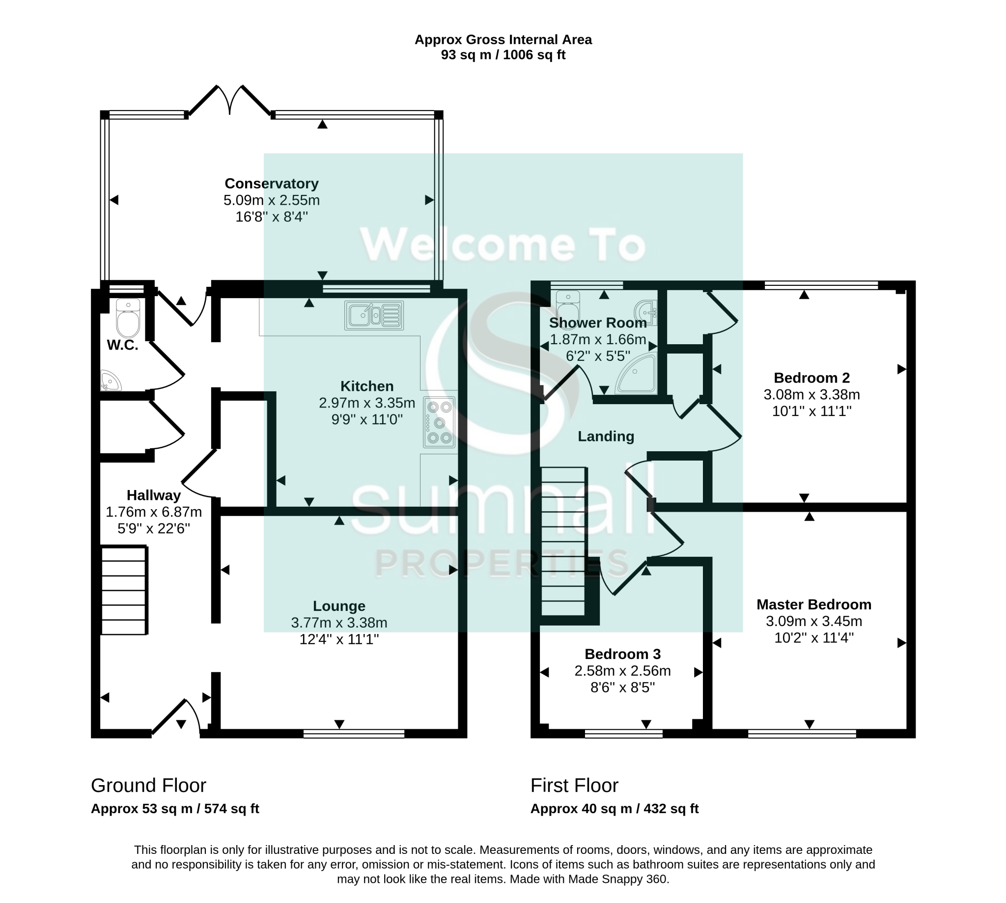 Cowlishaw Way, Rugeley, Staffordshire floorplan