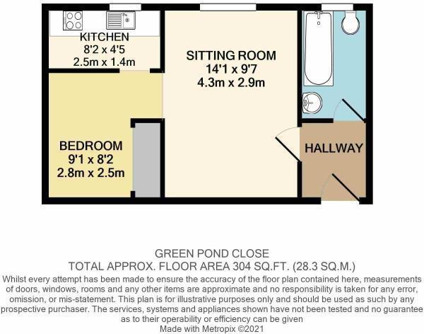 Green Pond Close, Walthamstow floorplan