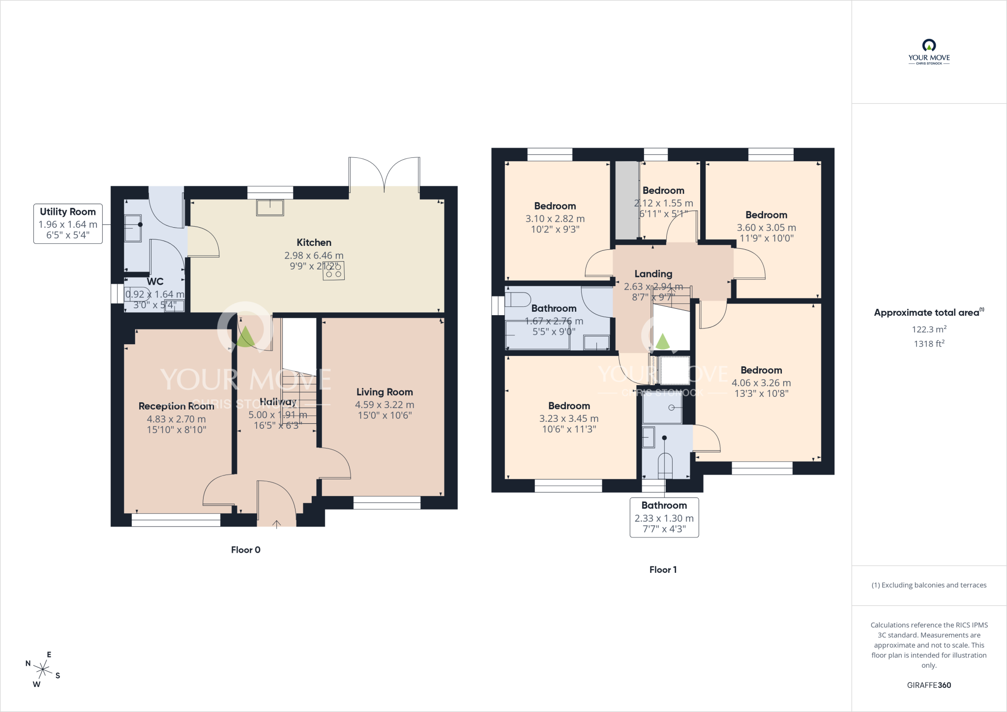 Gatcombe Way, Newfield, Chester Le Street, Durham, DH2 floorplan