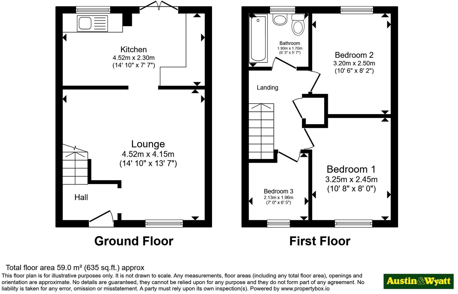 Walditch Gardens, Canford Heath, Poole, Dorset, BH17 floorplan
