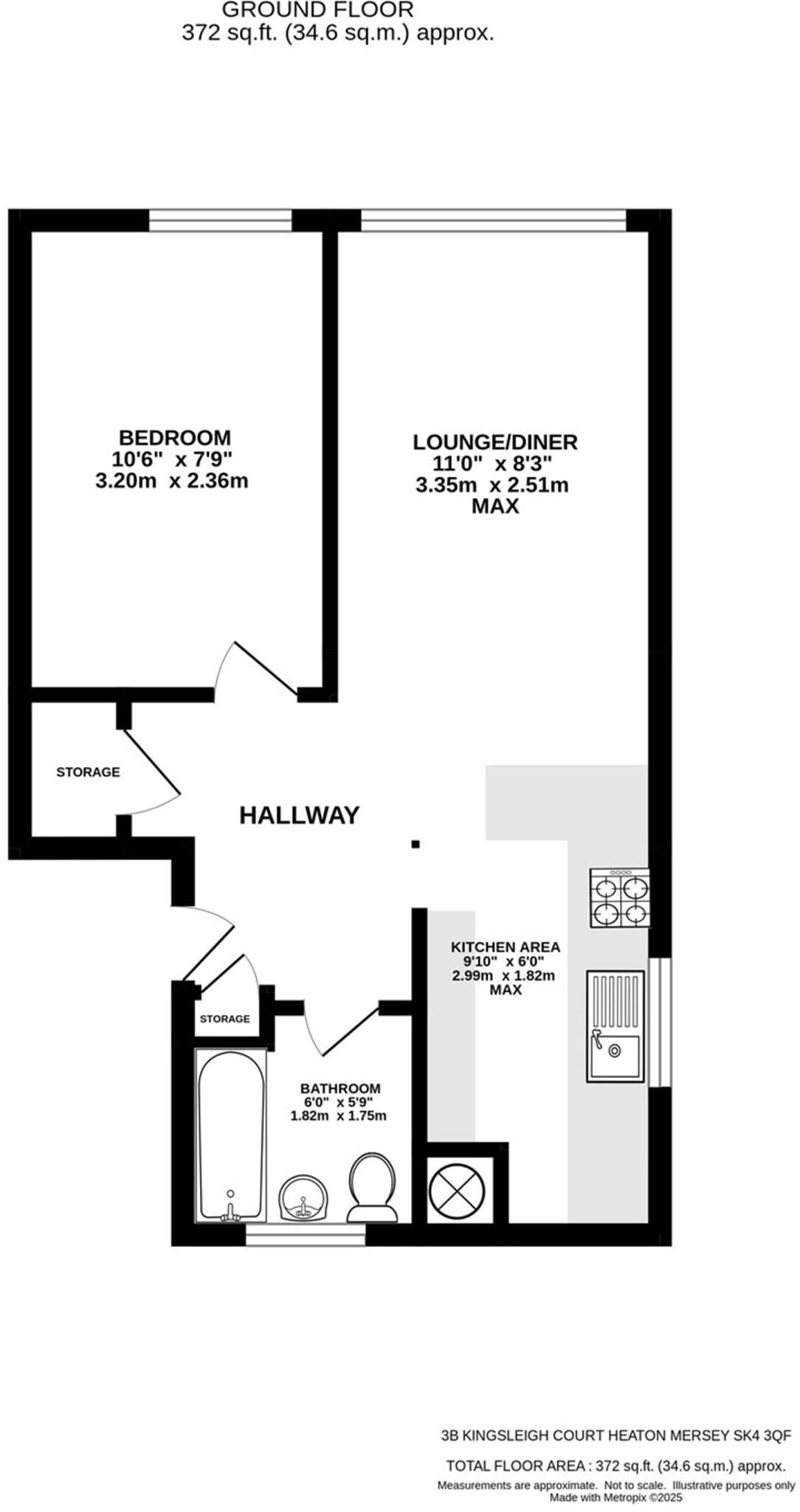 Kingsleigh Road, Stockport, SK4 floorplan