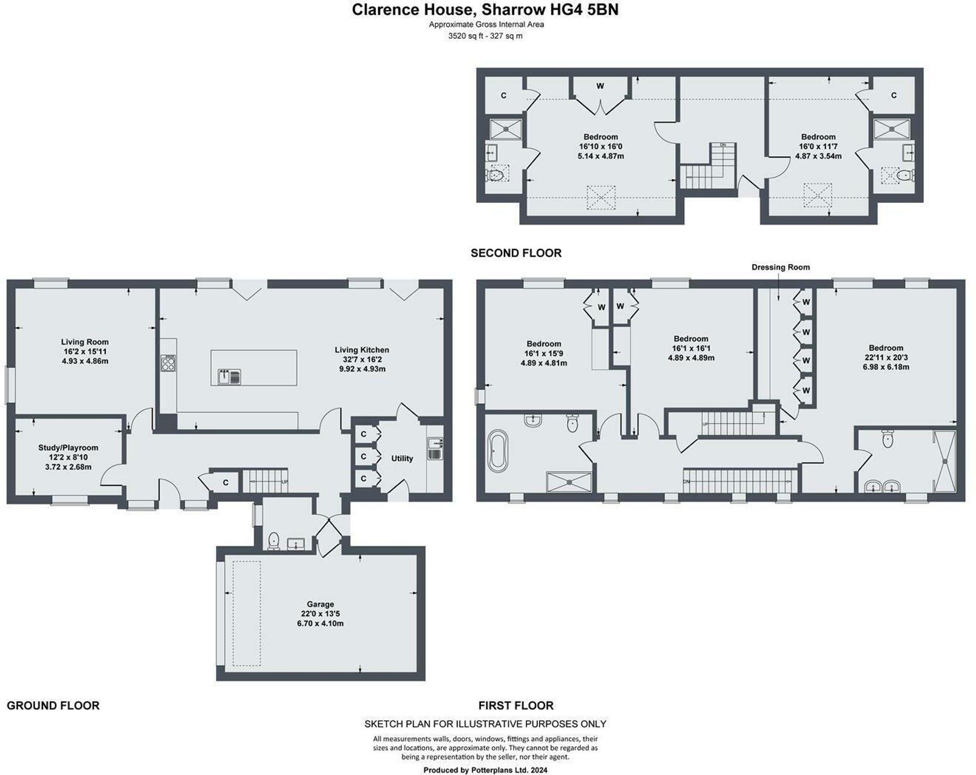 Sharow, Ripon, HG4 floorplan