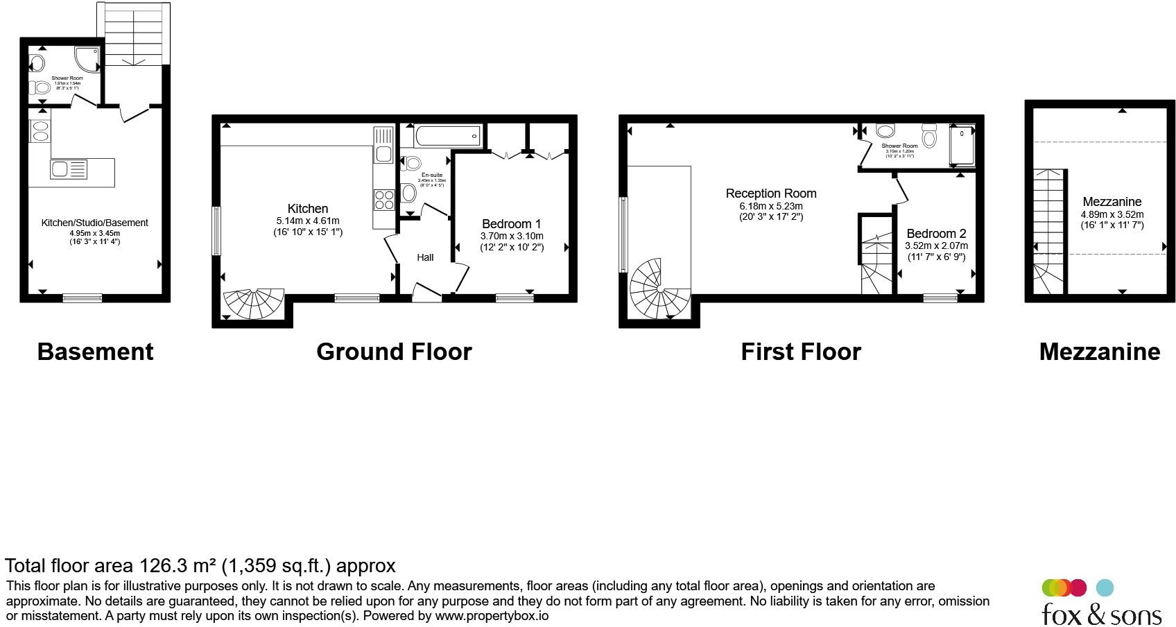 Temple Street, Brighton floorplan