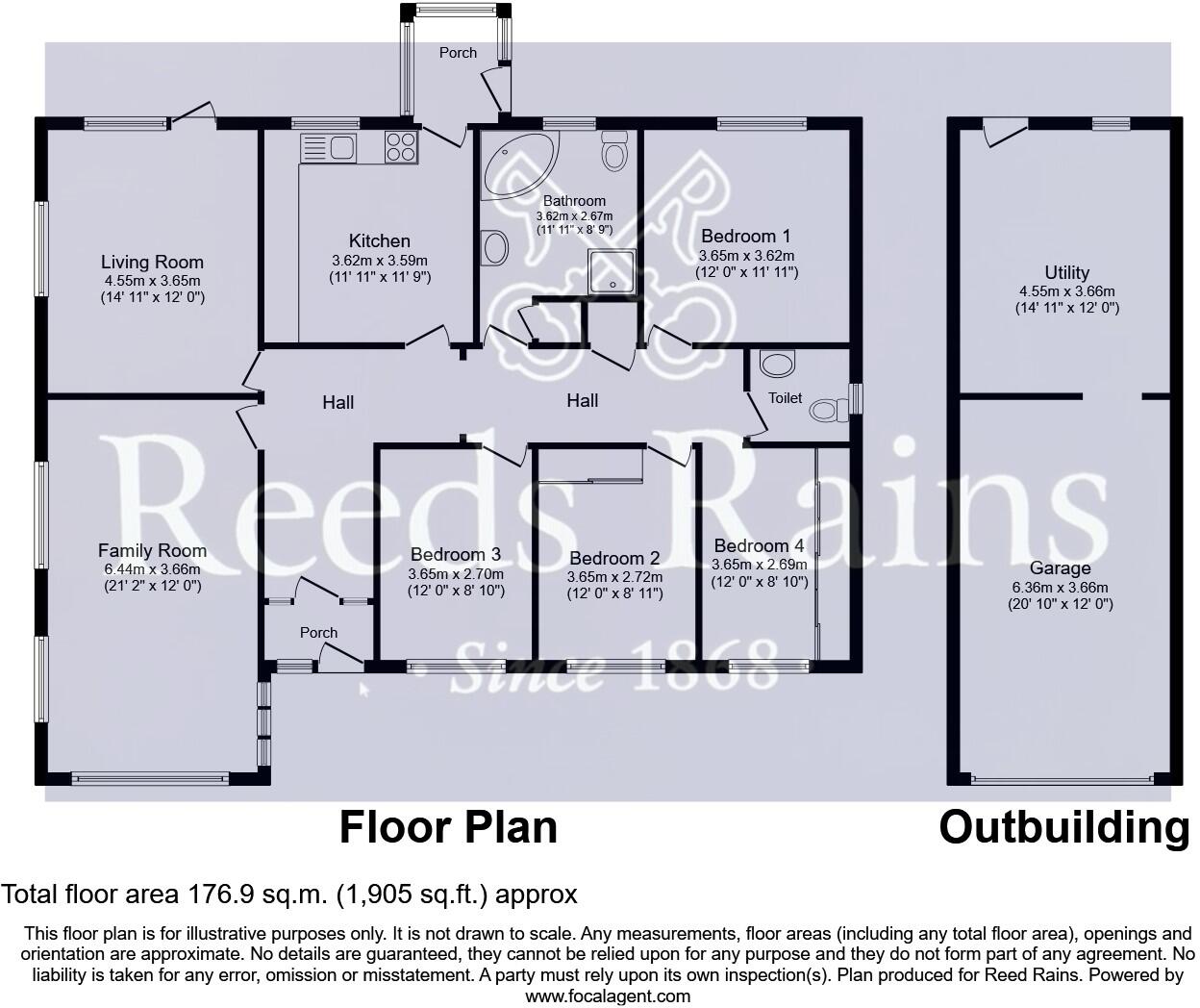 Hill Fold, South Elmsall, Pontefract, West Yorkshire, WF9 floorplan