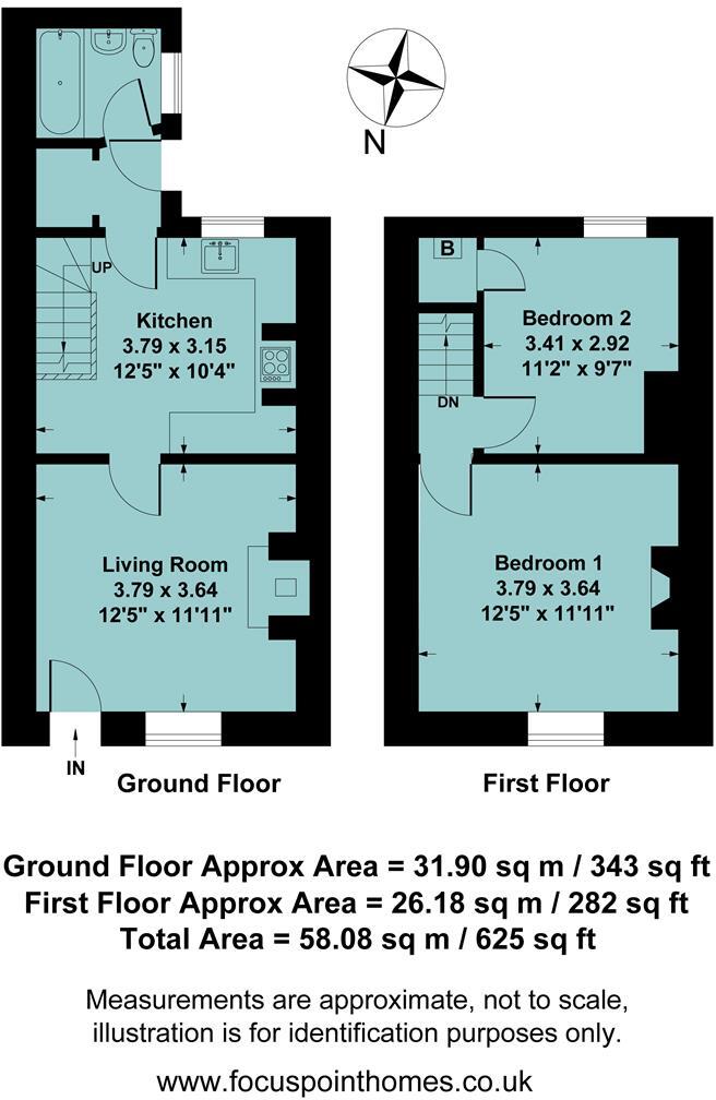 Round Close Road, Adderbury floorplan