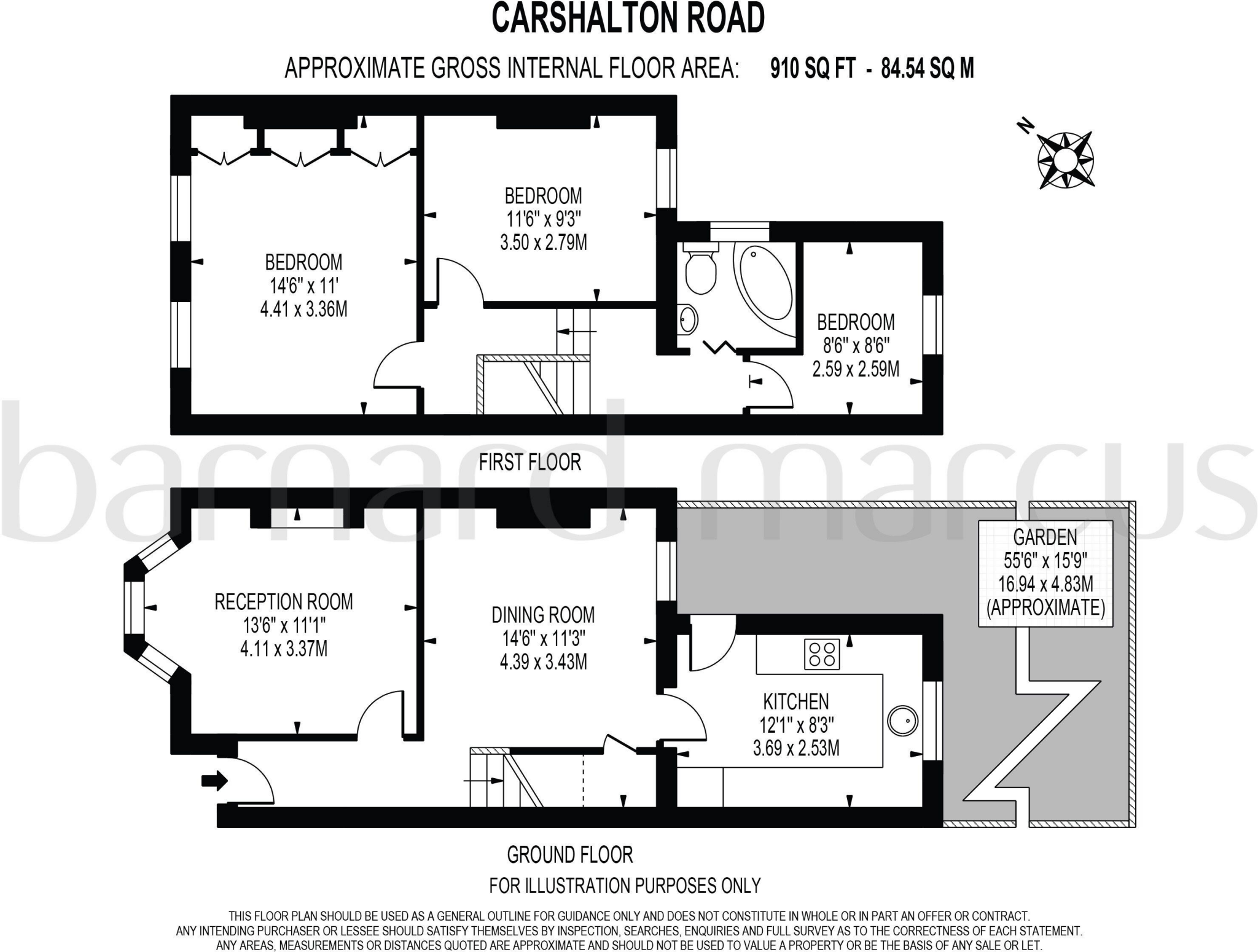 Carshalton Road, MITCHAM floorplan