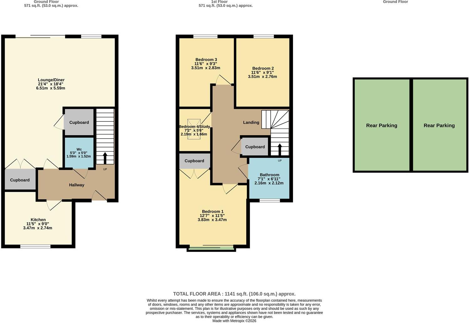 Ballast Road, Erith floorplan
