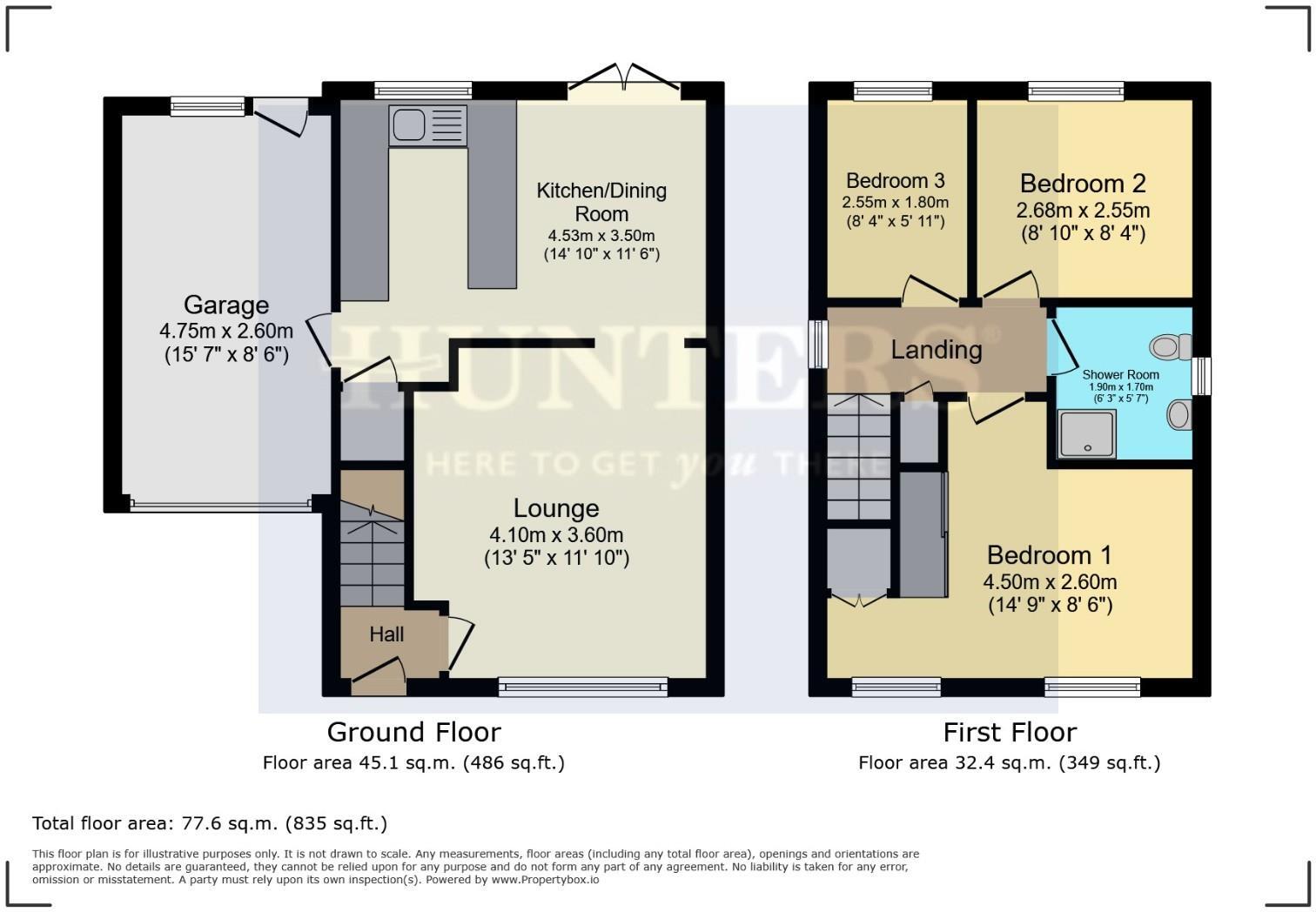 Balmoral View, Dudley floorplan