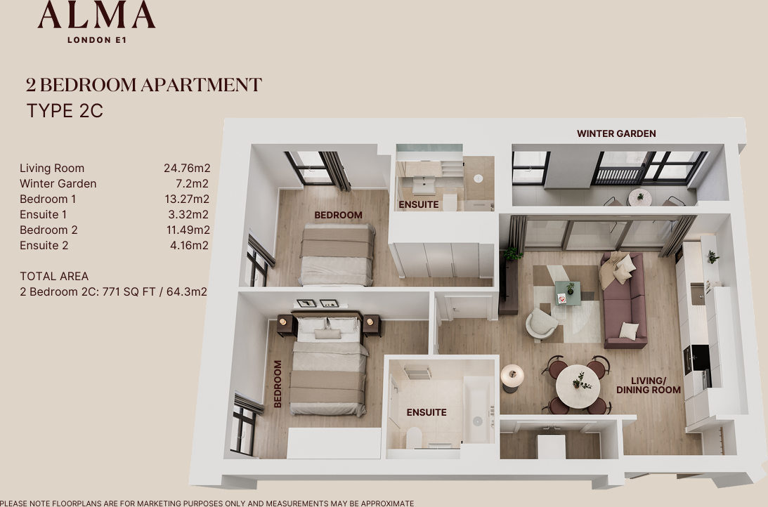 New Drum Street, Tower Hamlets, London floorplan