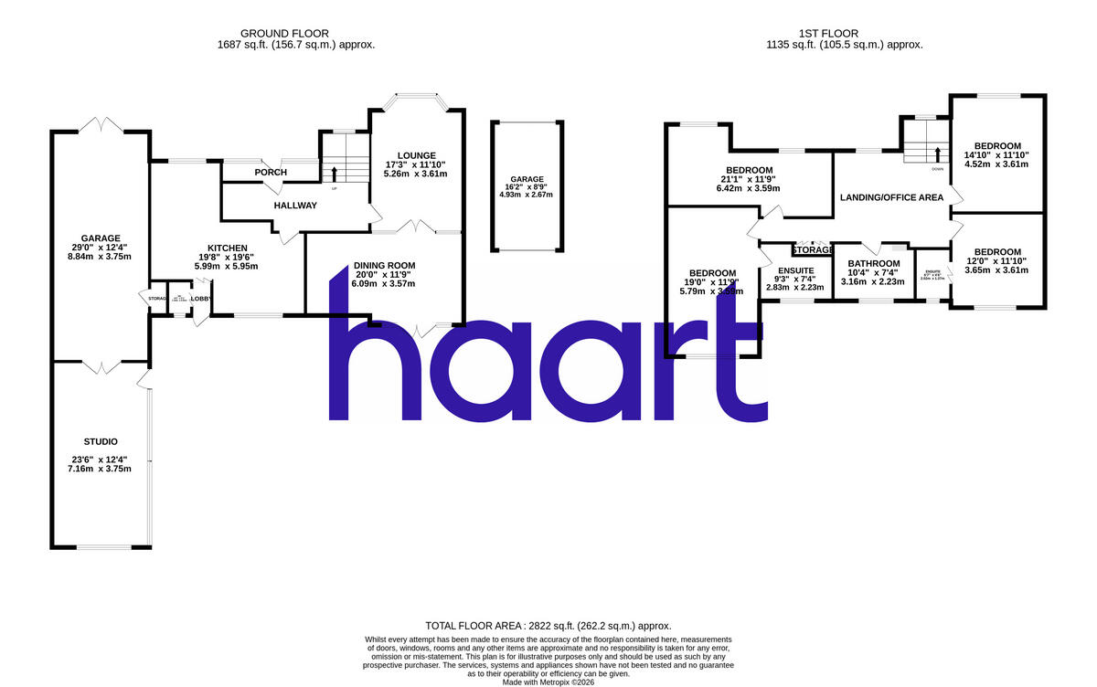 Noak Hill Road, Noak Hill floorplan